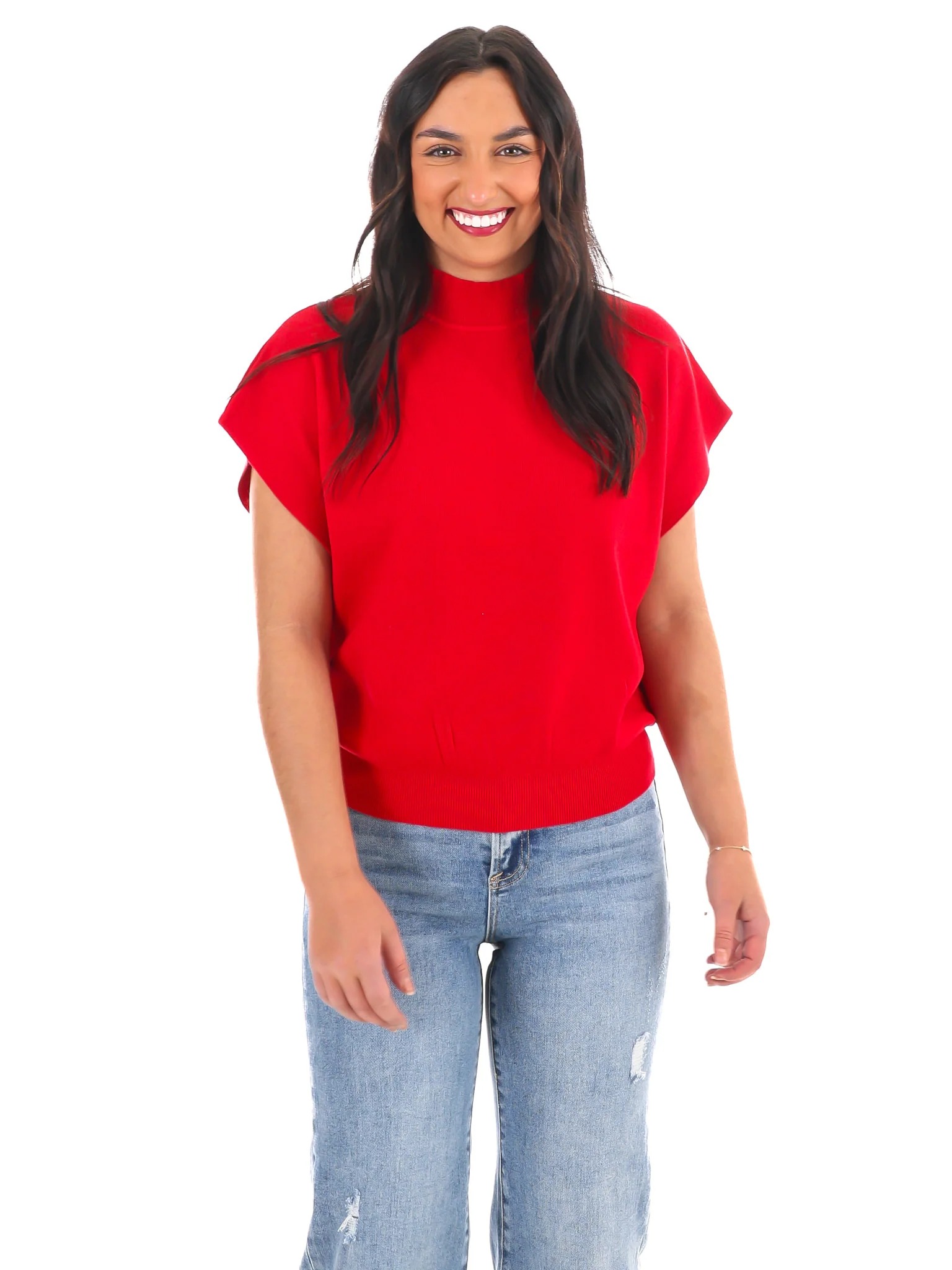 Simple Chic Mock Neck Sweater - Image 38