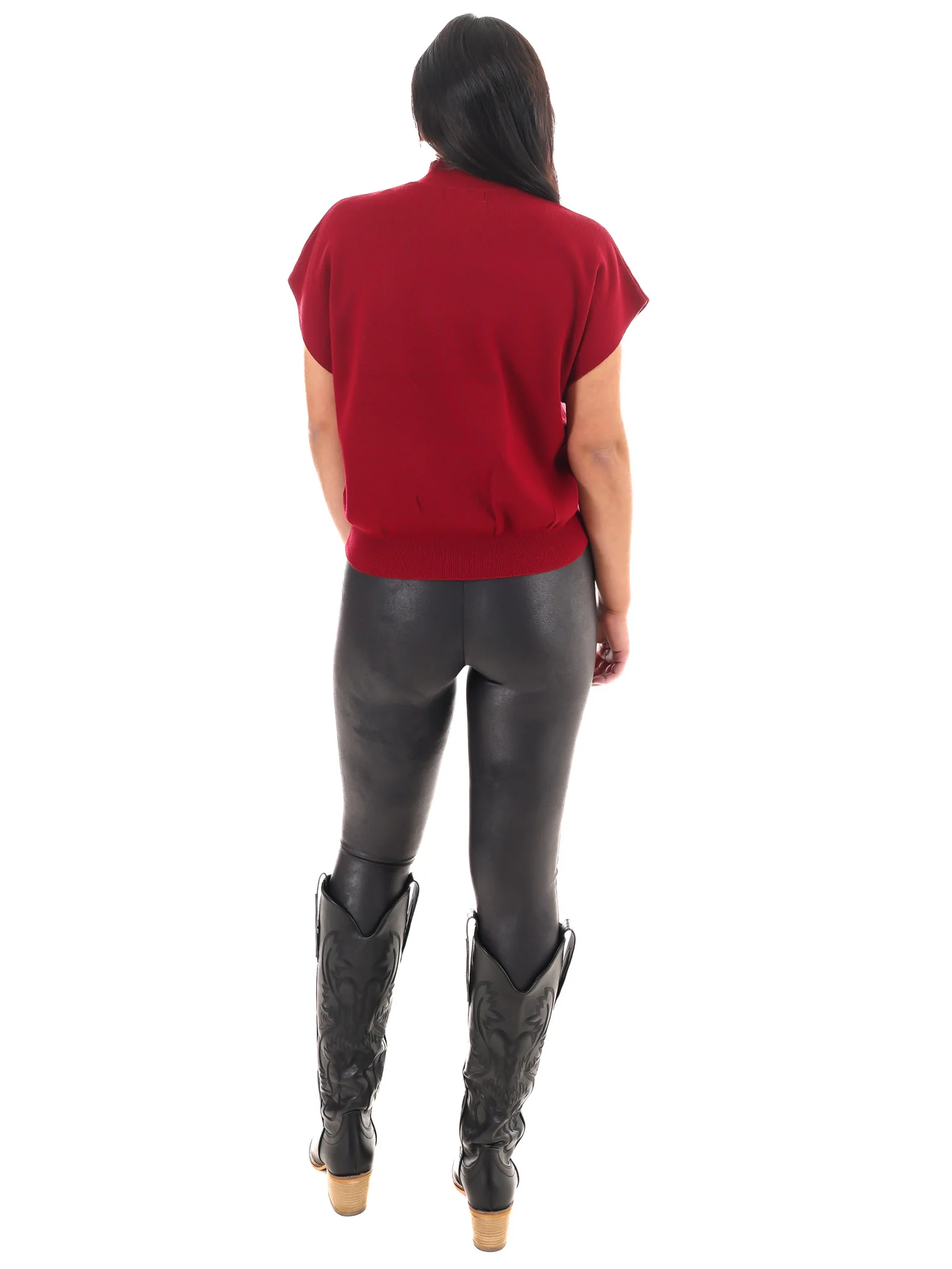 Simple Chic Mock Neck Sweater - Image 7
