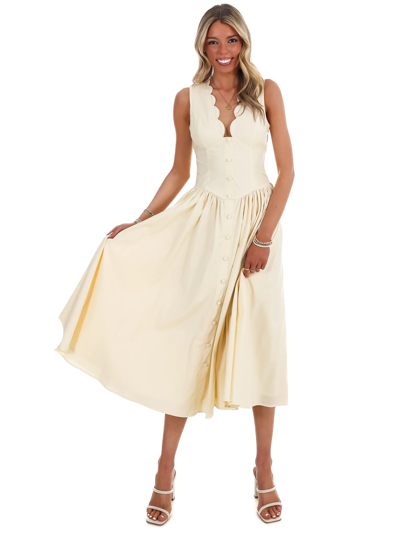 Simple Joys Midi Dress - Image 3