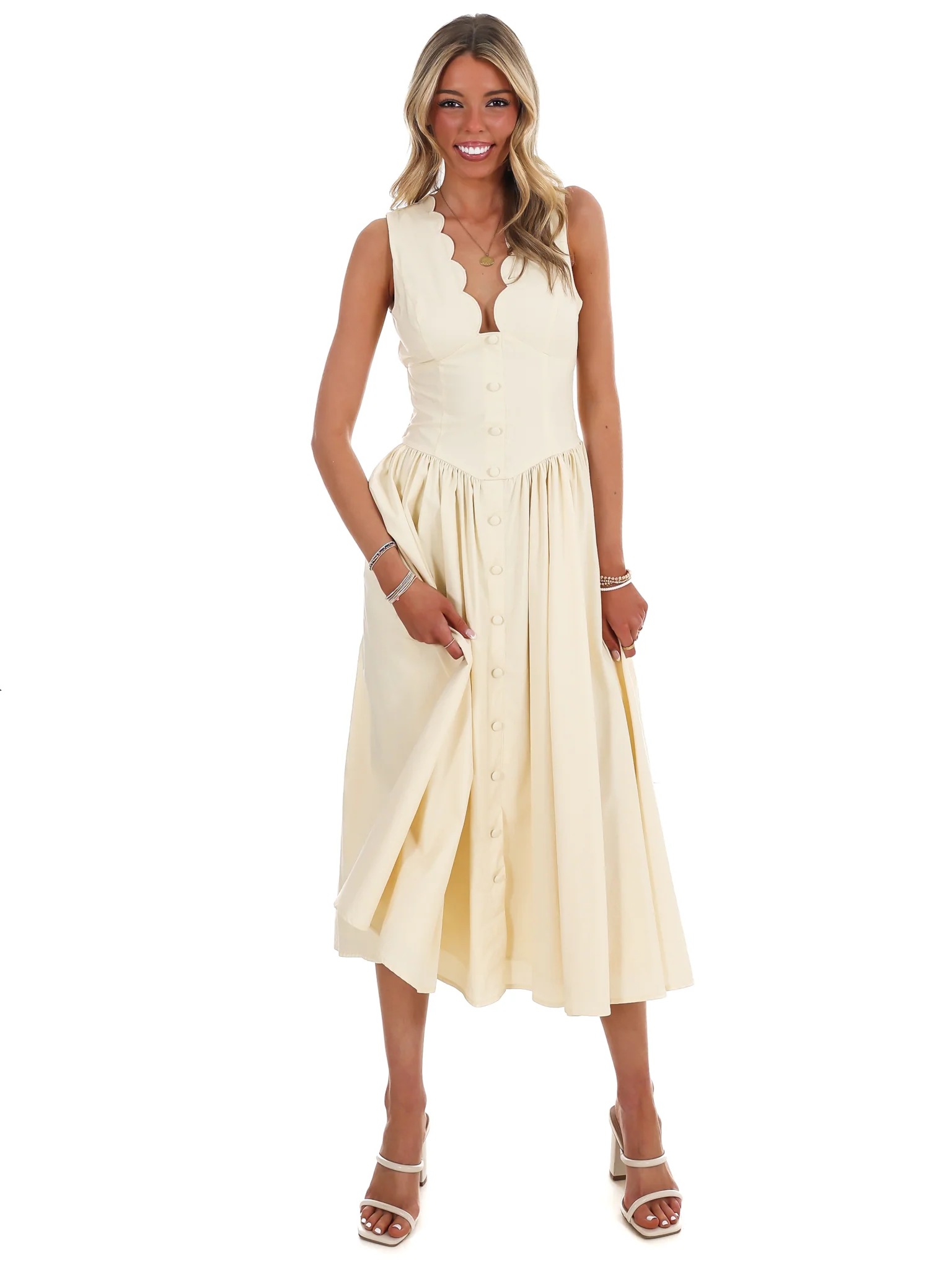 Simple Joys Midi Dress - Image 5