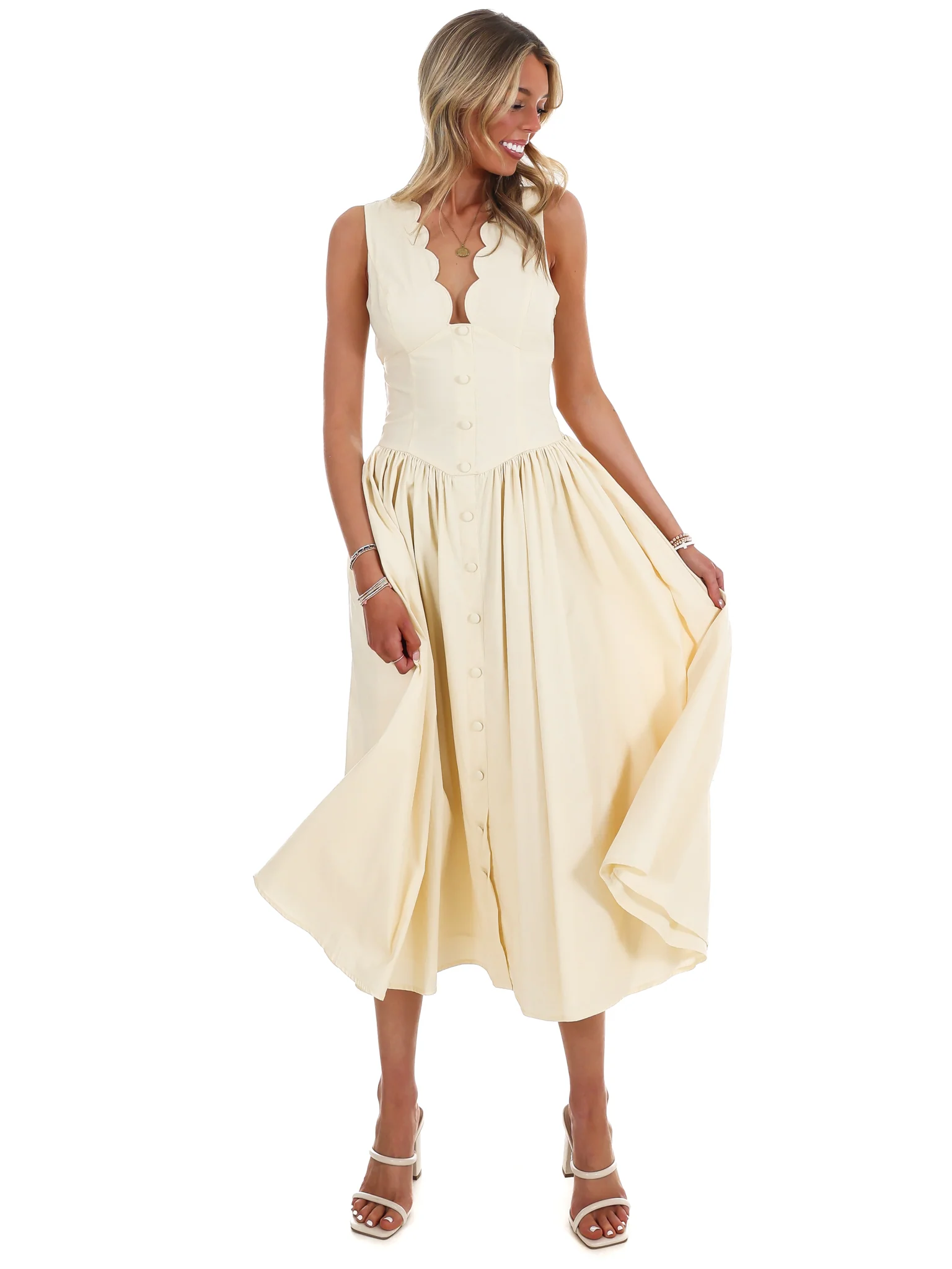 Simple Joys Midi Dress - Image 6