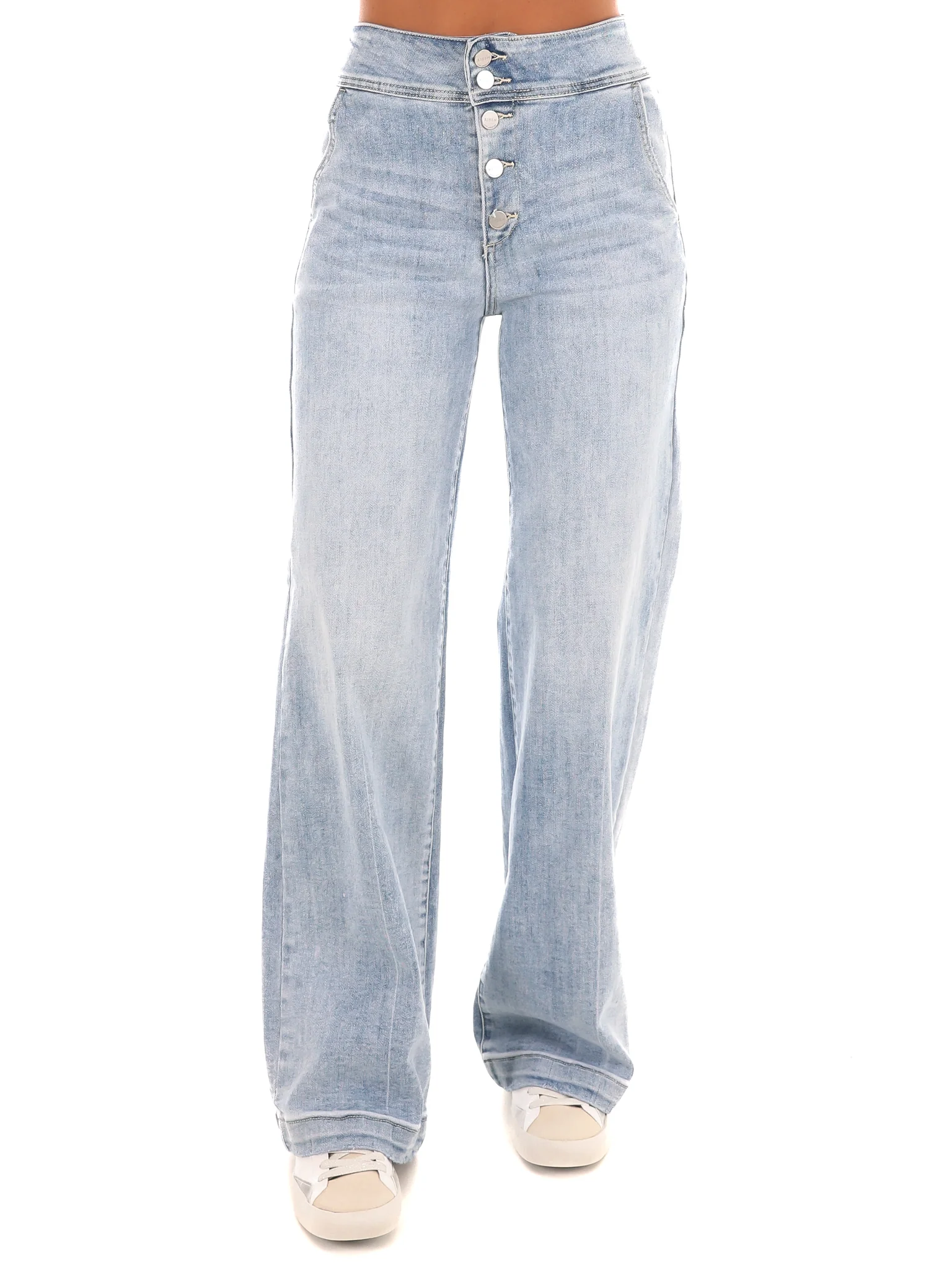 Simple Moments Button Up Jeans - Image 3