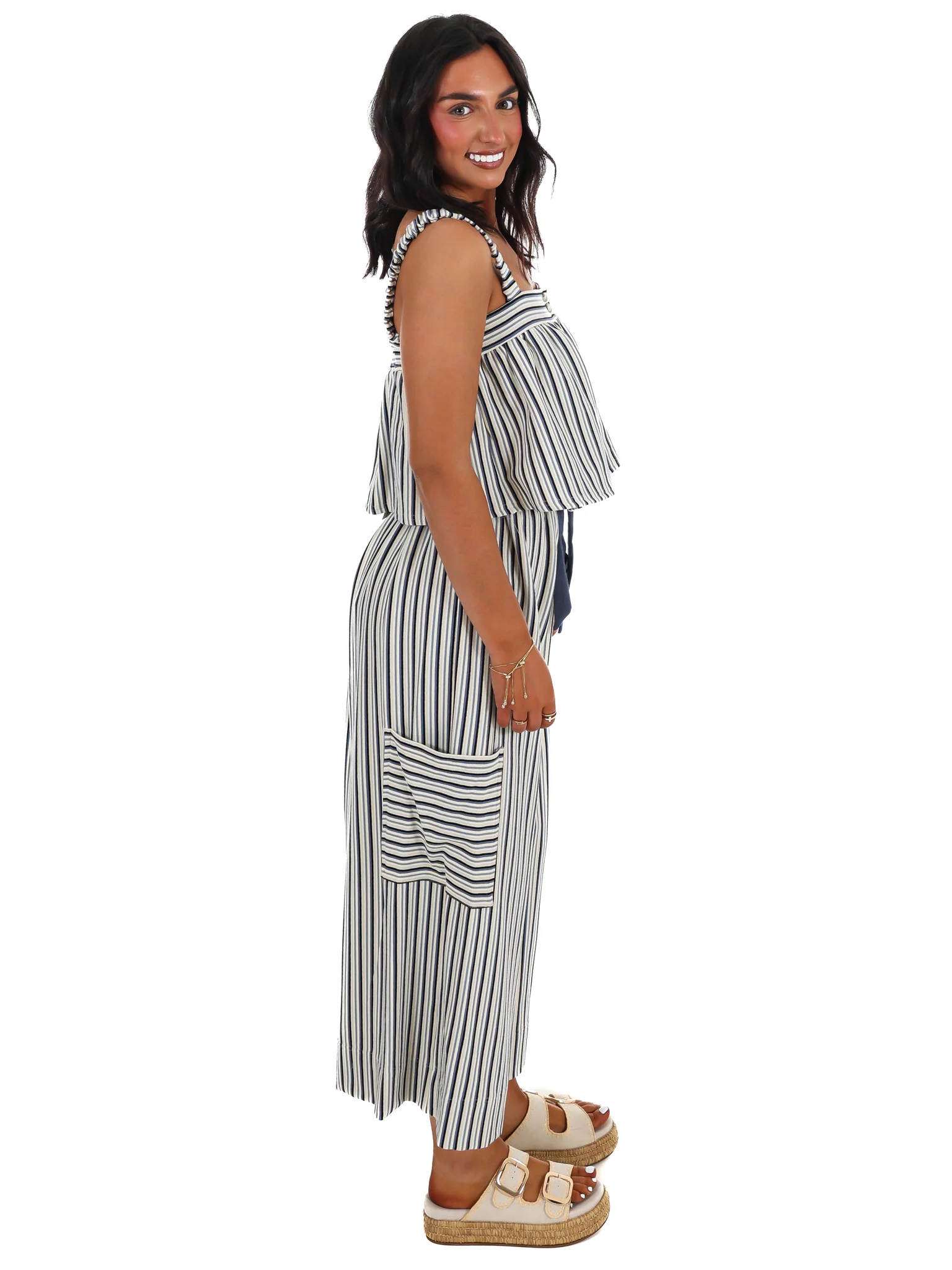 Simple Request Stripe Two Piece Set - Image 7