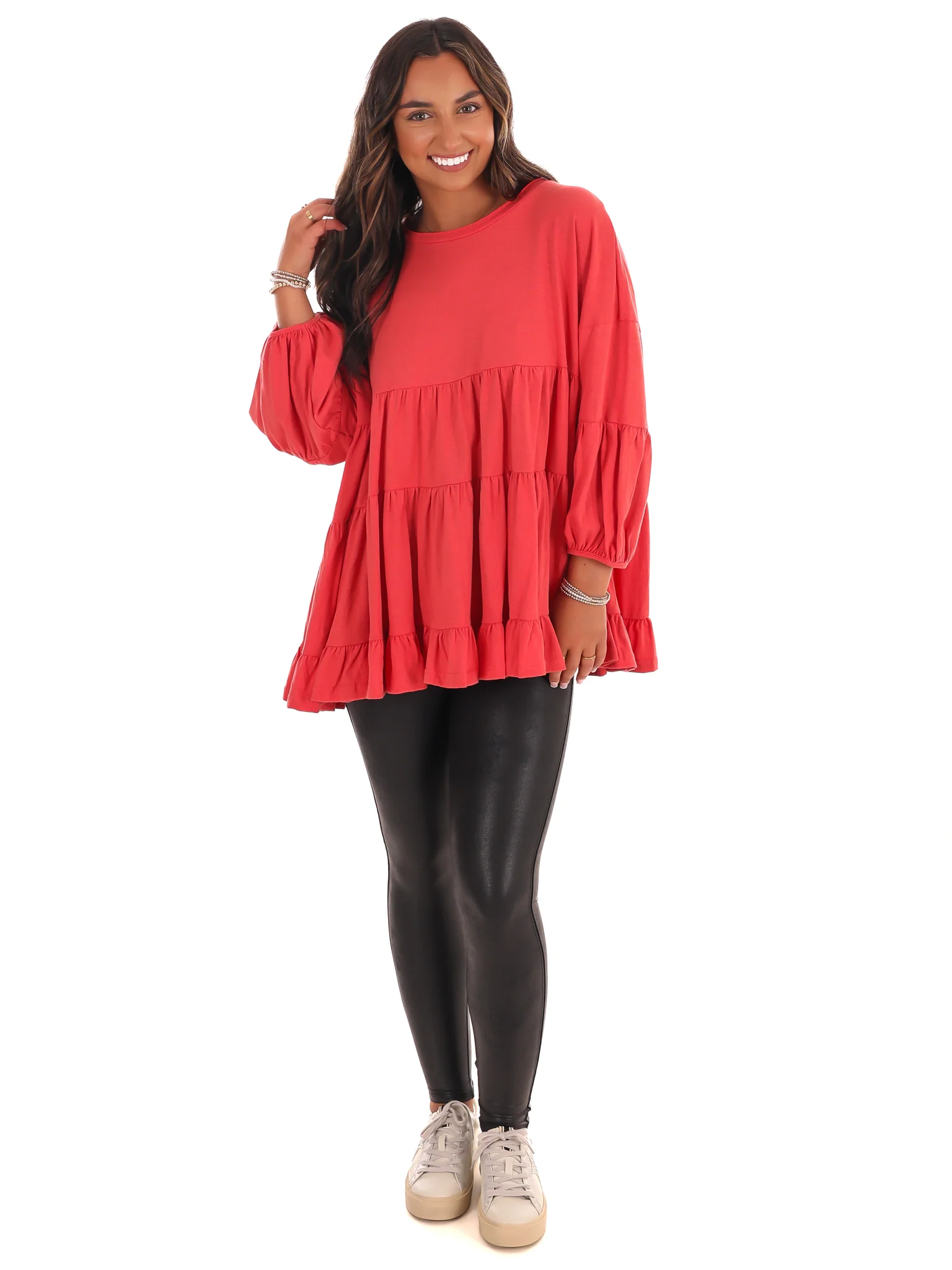 Simply Joy Babydoll Tunic Top - Image 4