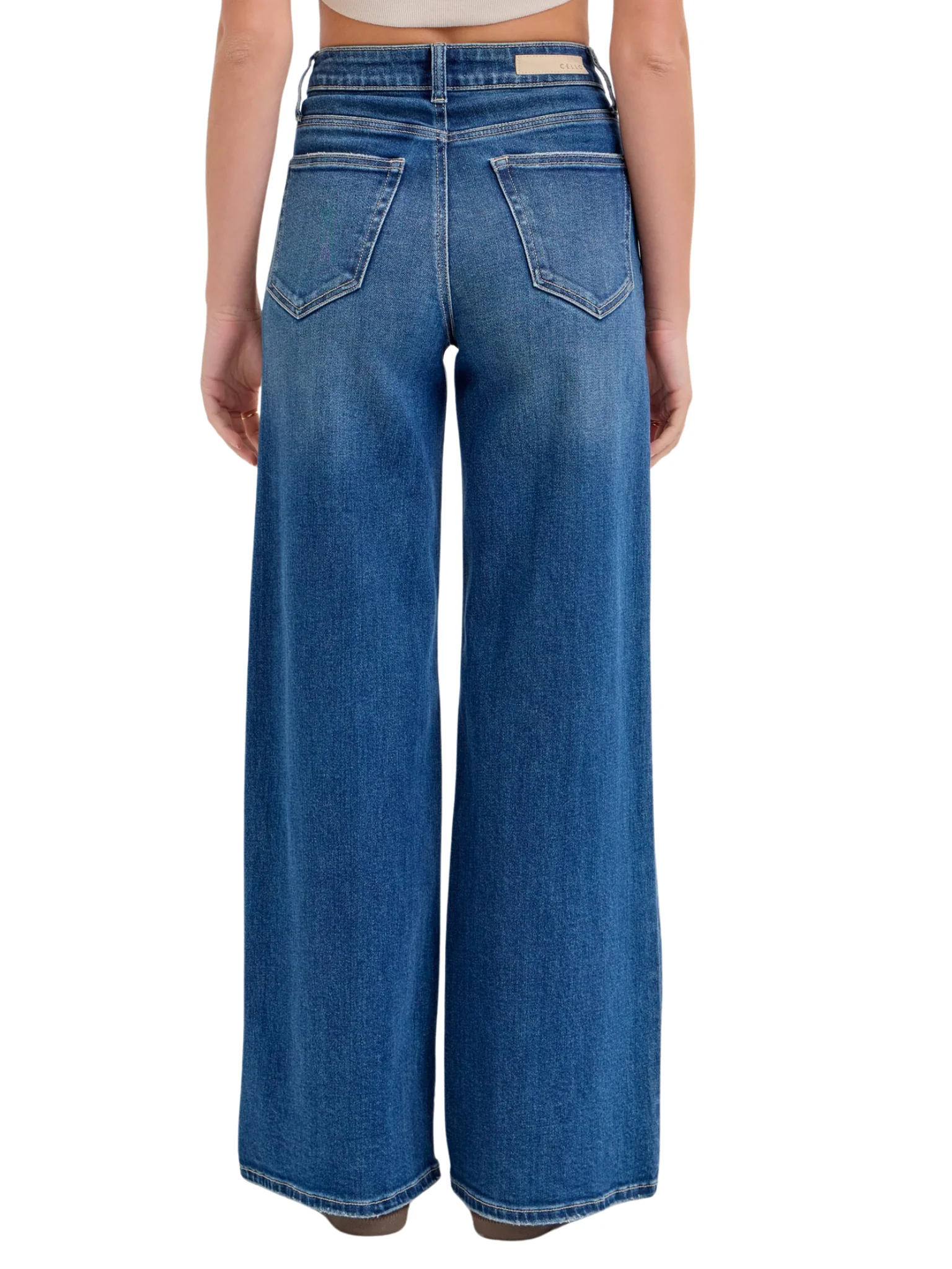Skyline Stride High Rise Wide Leg Jeans - Image 3