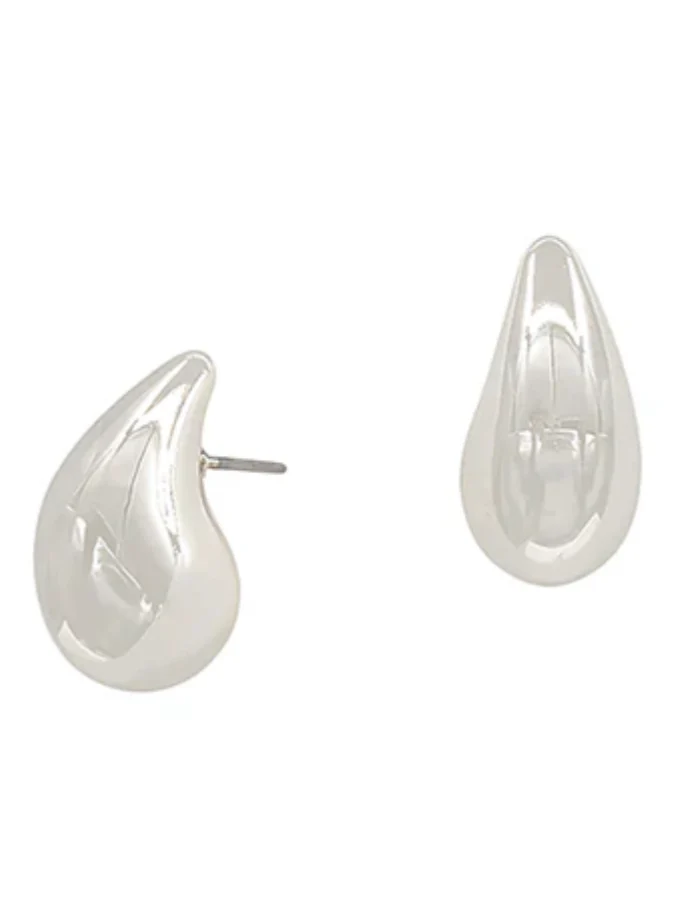 Small Teardrop Post Earring - Image 2