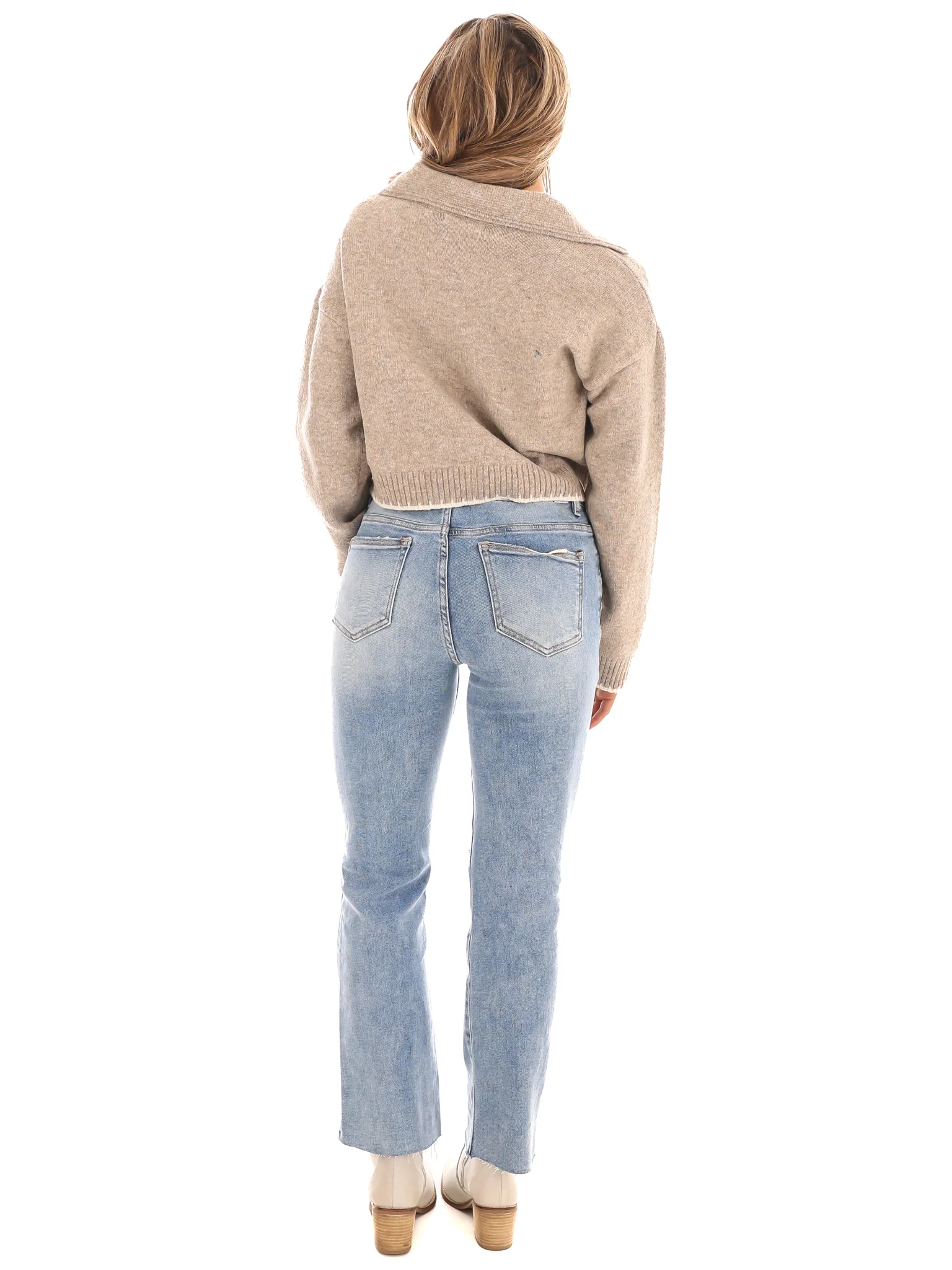 Smart and Stylish Contrast Cardigan - Image 15