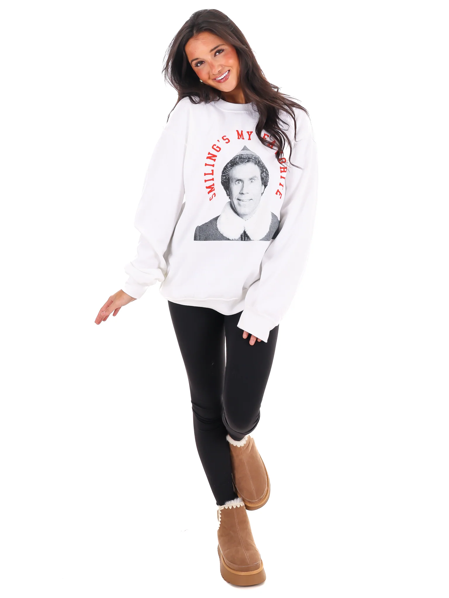 Smiling's My Favorite Sweatshirt - Image 12