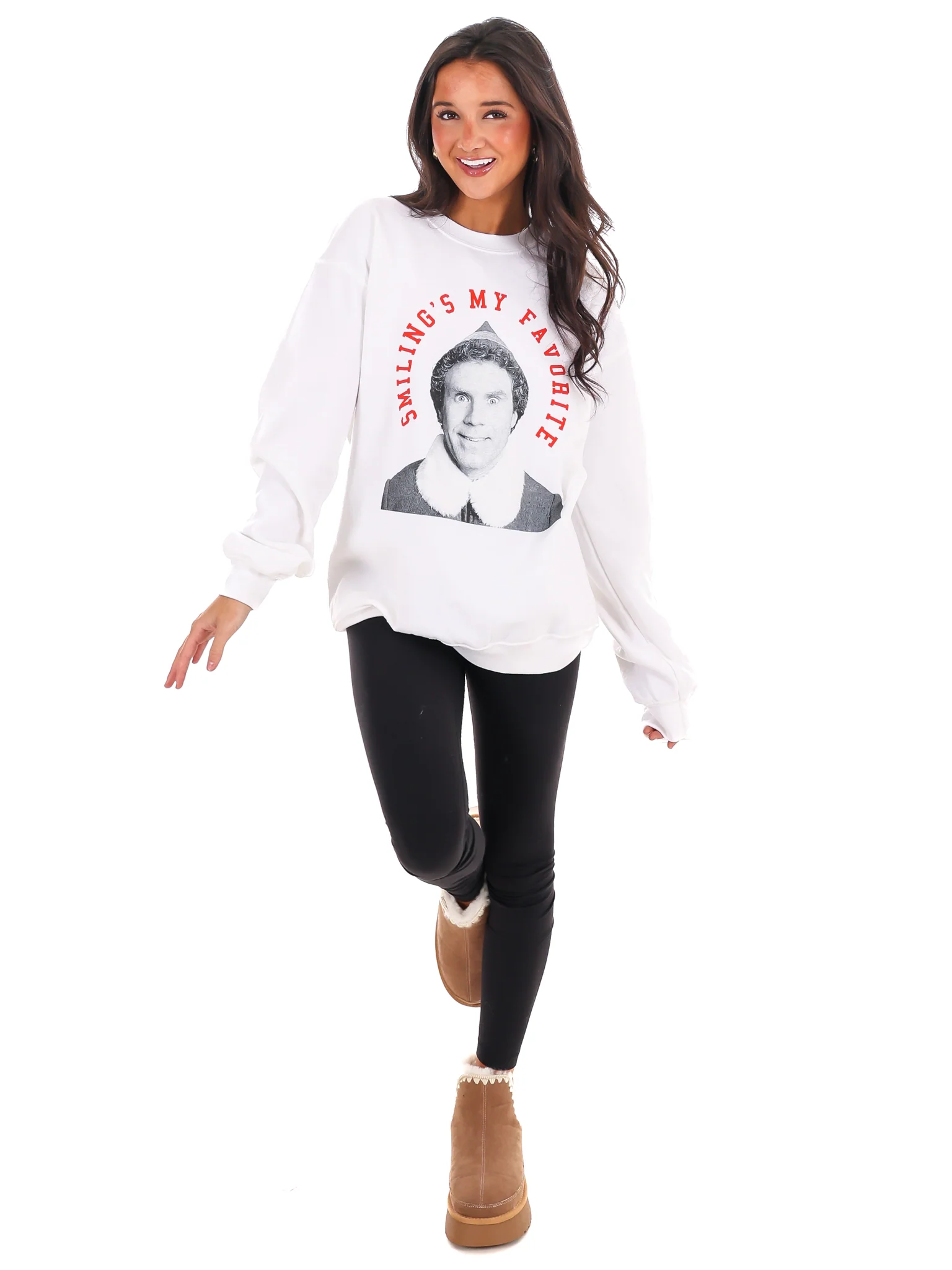 Smiling's My Favorite Sweatshirt - Image 9