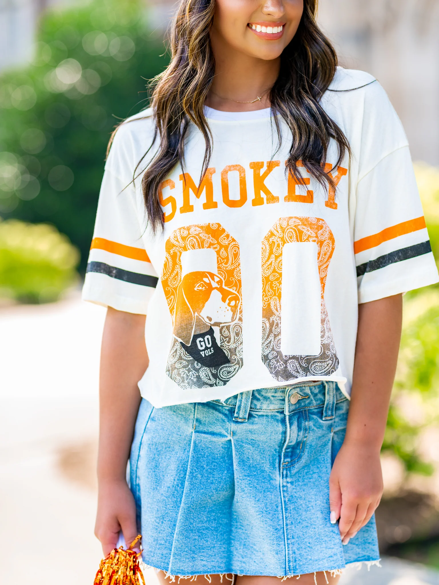 Smokey Distressed Crop Top - Image 4