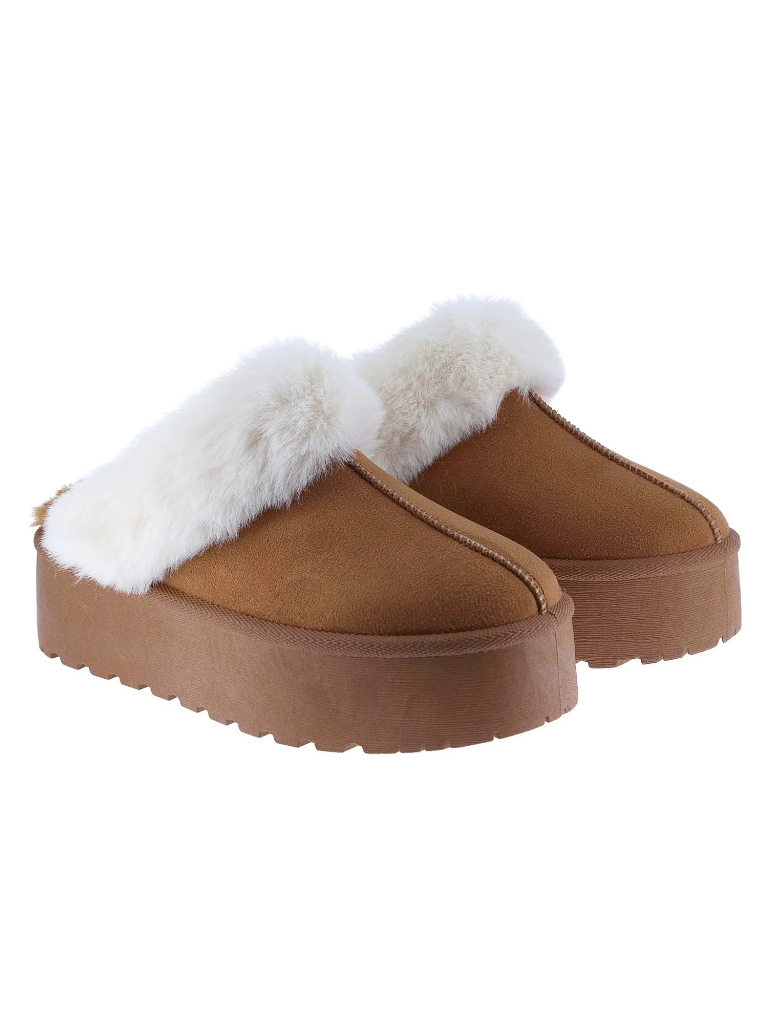 Snowbound Chunky Platform Slippers - Image 2