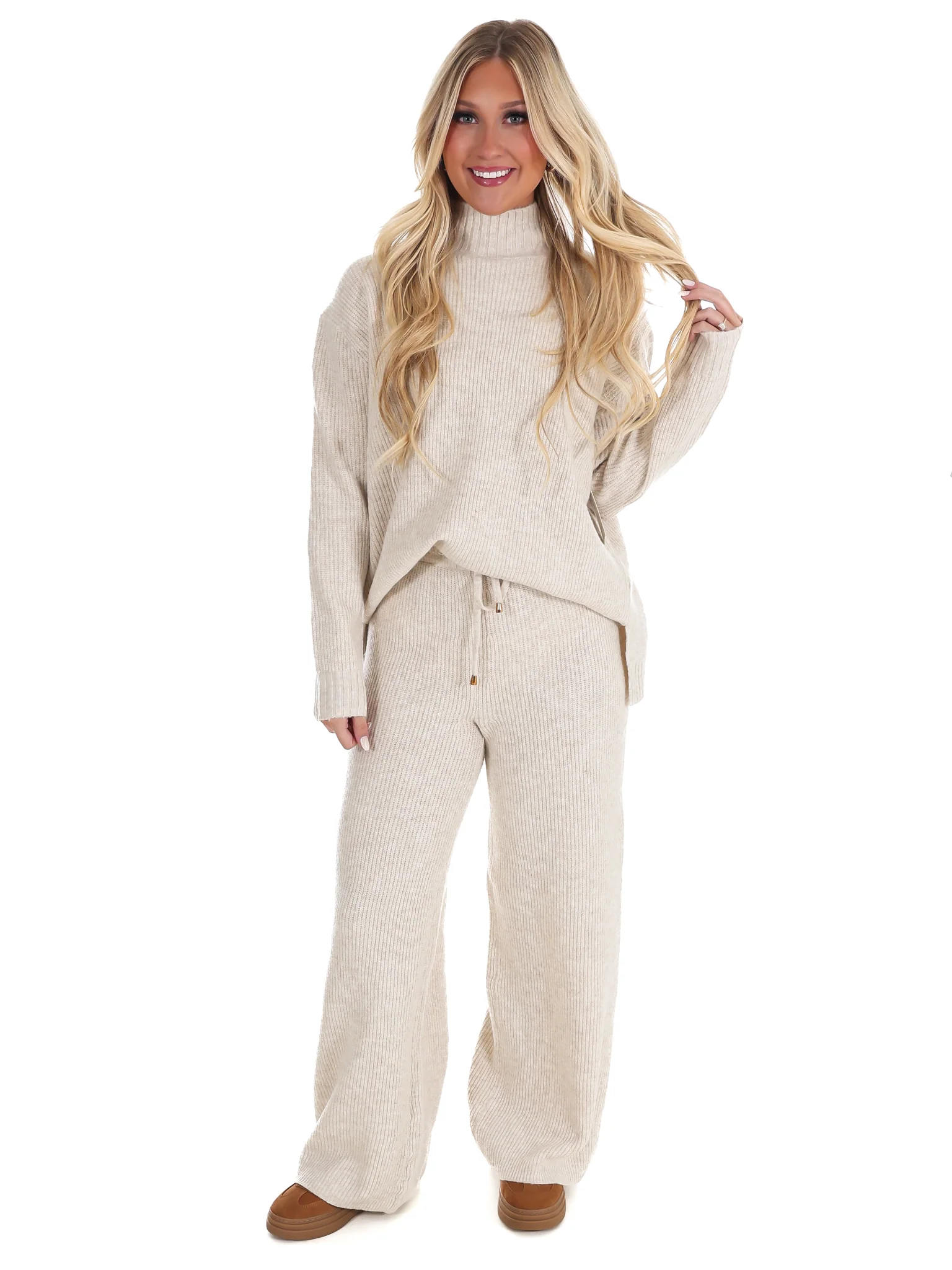 Soft Shadows Sweater Two Piece Set - Image 3