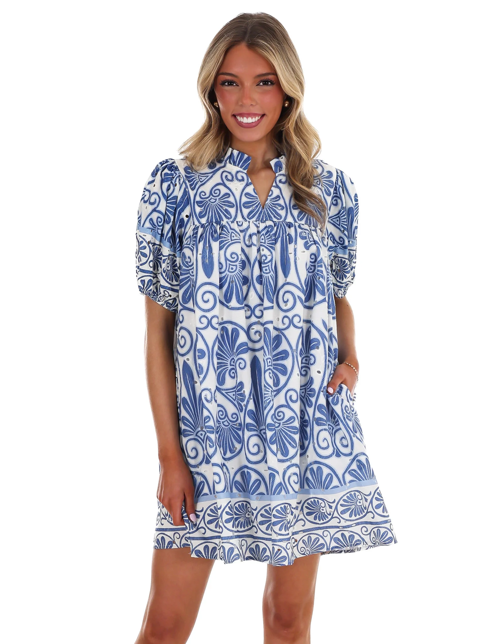 Someone to You Floral Babydoll Dress - Image 3