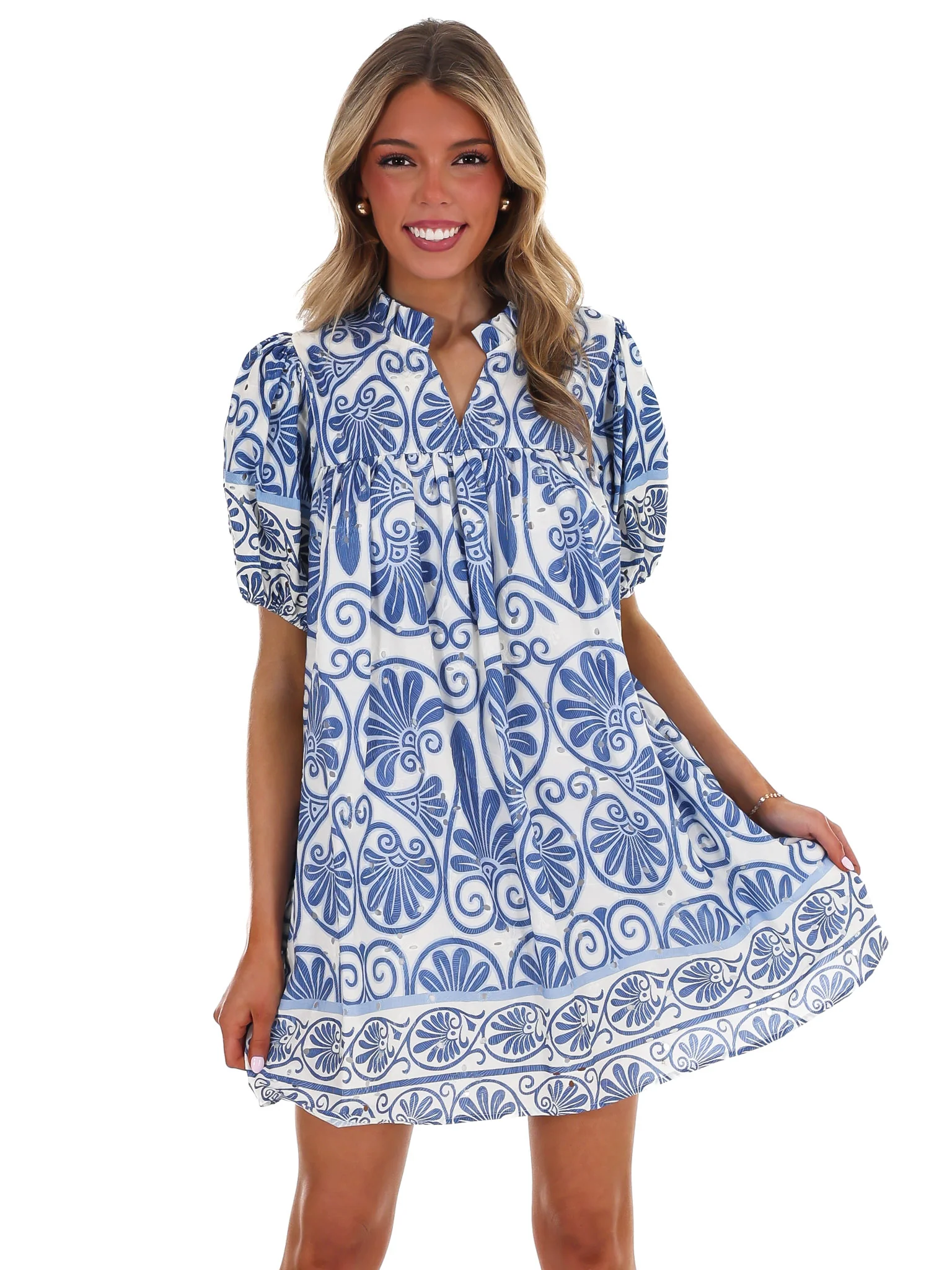 Someone to You Floral Babydoll Dress - Image 5