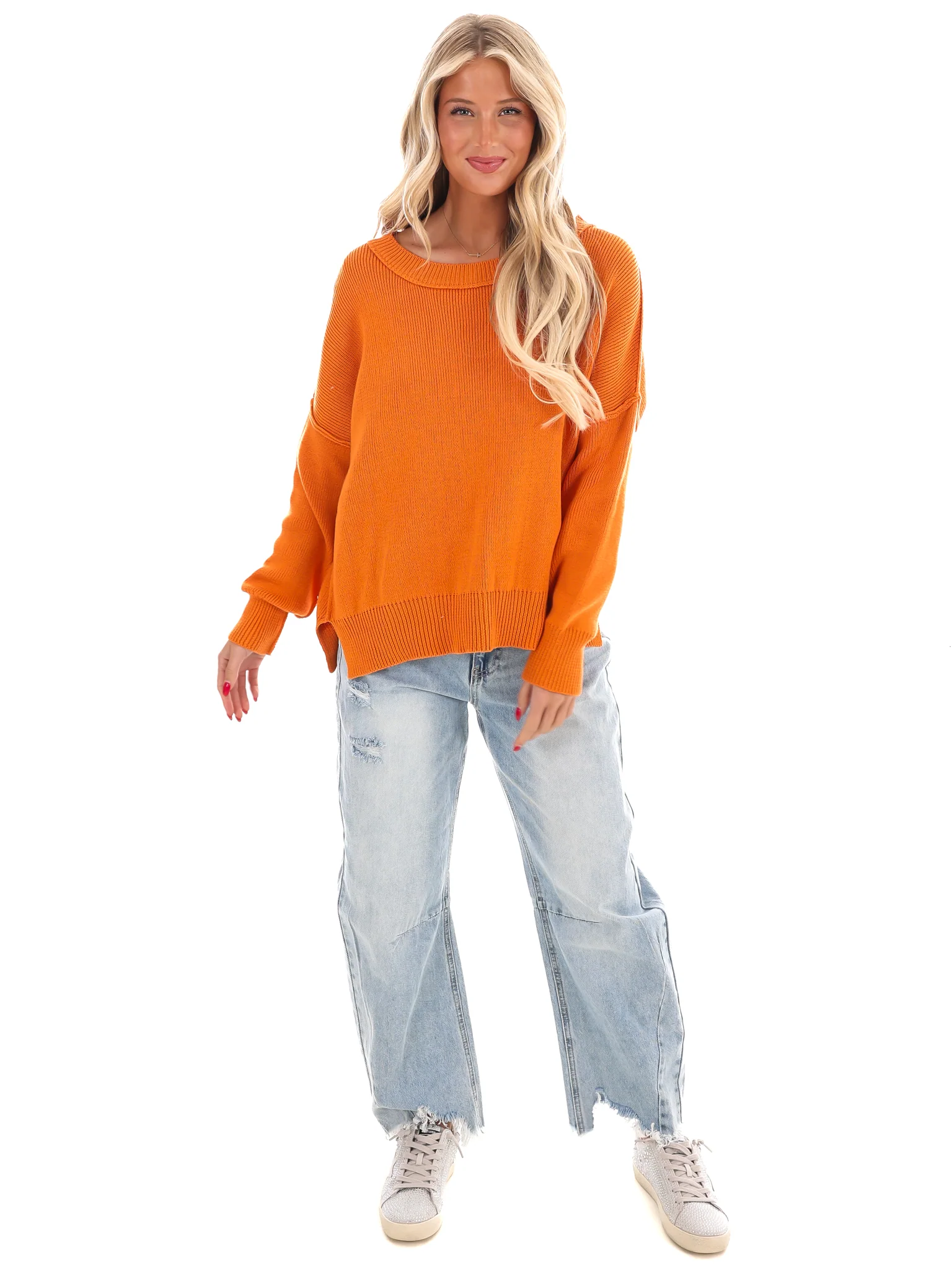 Something Good Seam Knit Sweater - Image 4