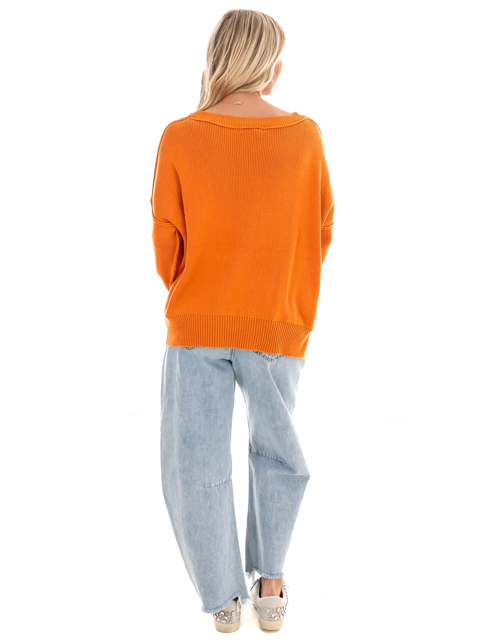 Something Good Seam Knit Sweater - Image 7