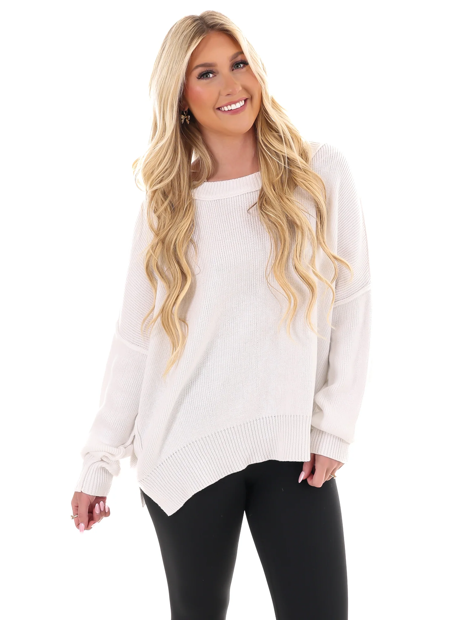 Something Good Seam Knit Sweater - Image 8