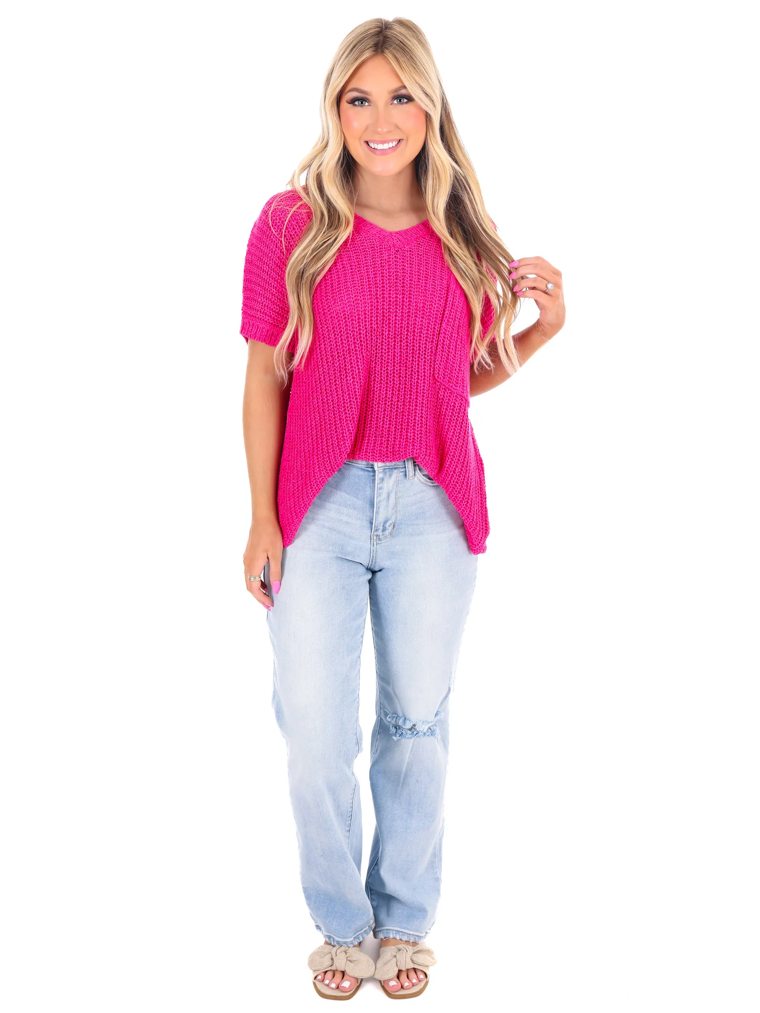 Somewhere Between Sweater Top - Image 2