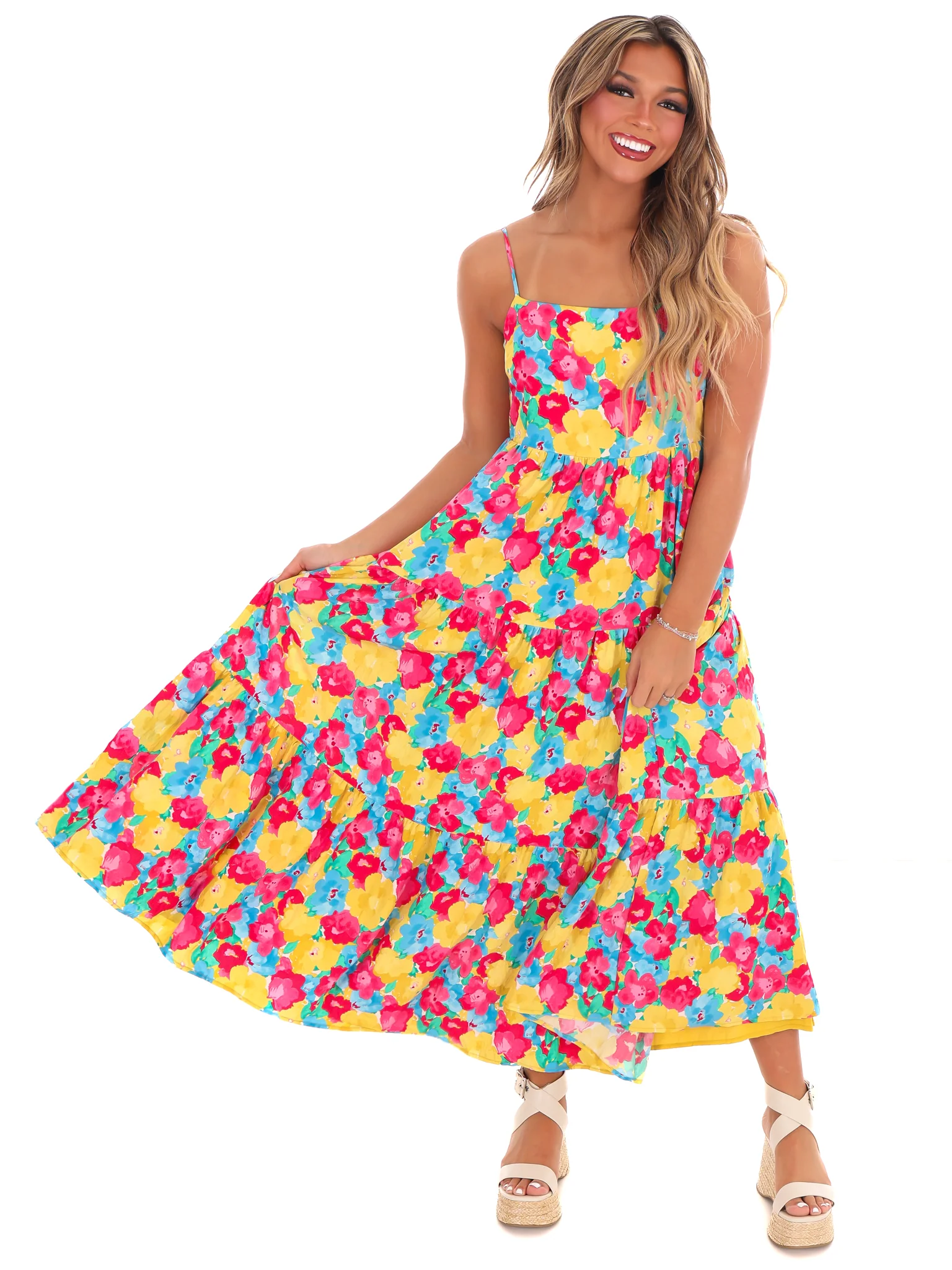 Southern Girl Floral Maxi Dress - Image 2