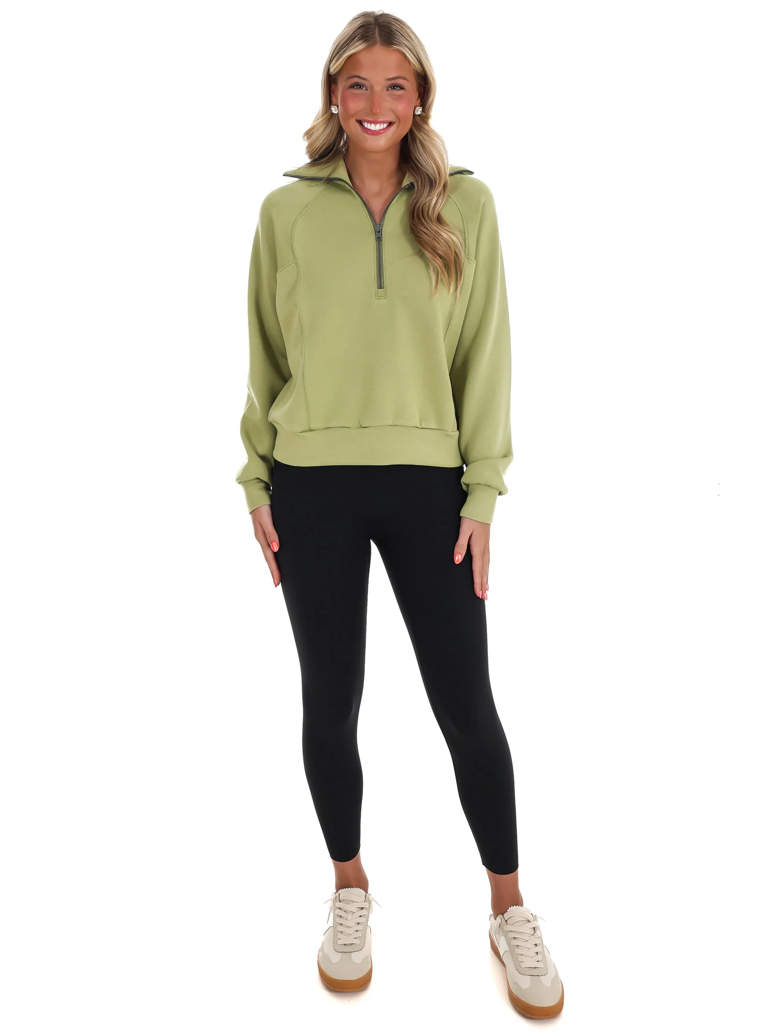 Spanx AirEssentials Half Zip Pullover - Image 57