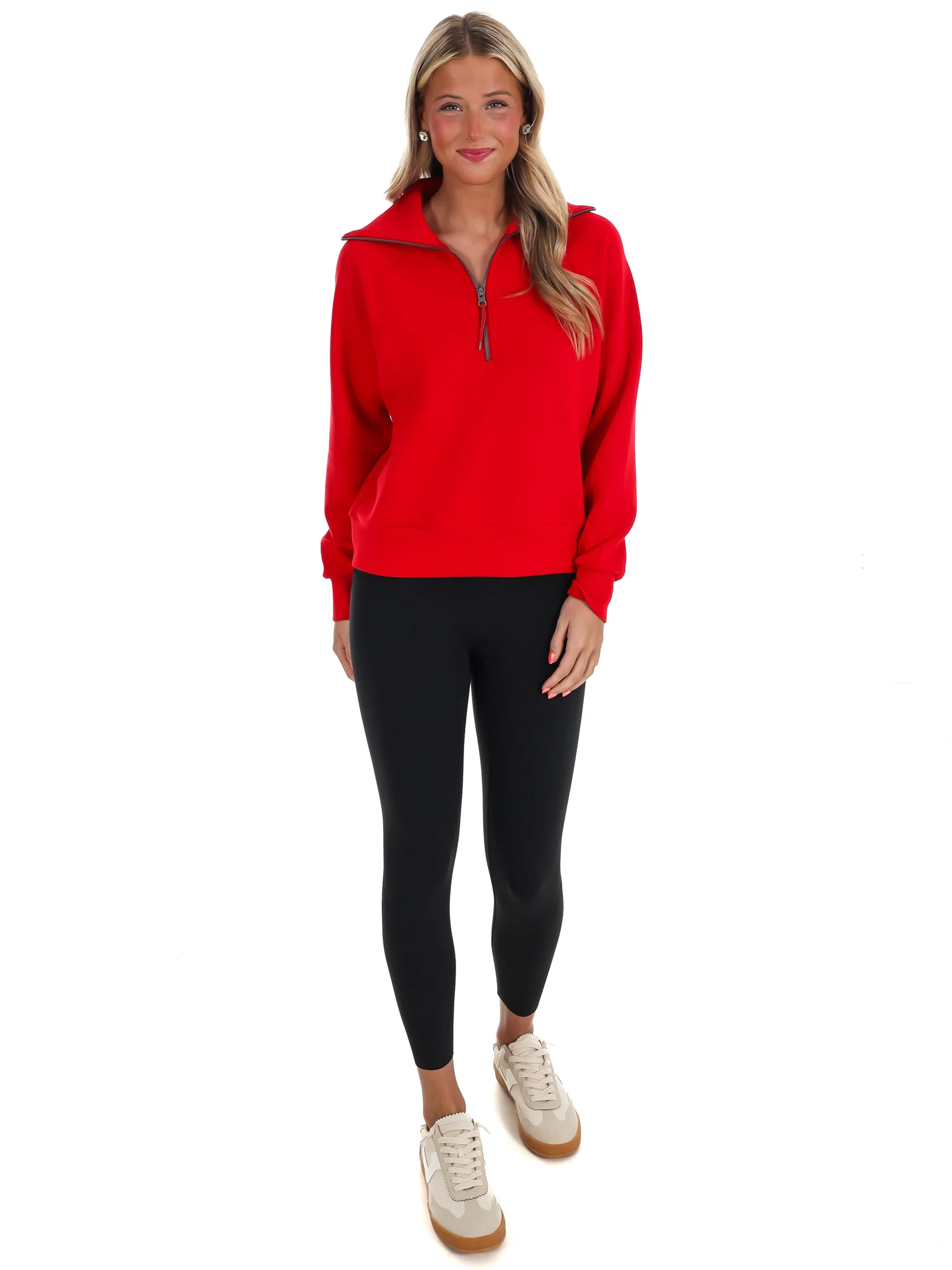 Spanx AirEssentials Half Zip Pullover - Image 72