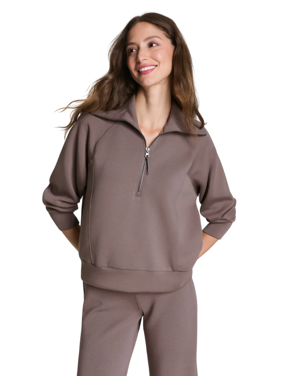Spanx AirEssentials Half Zip Pullover - Image 83