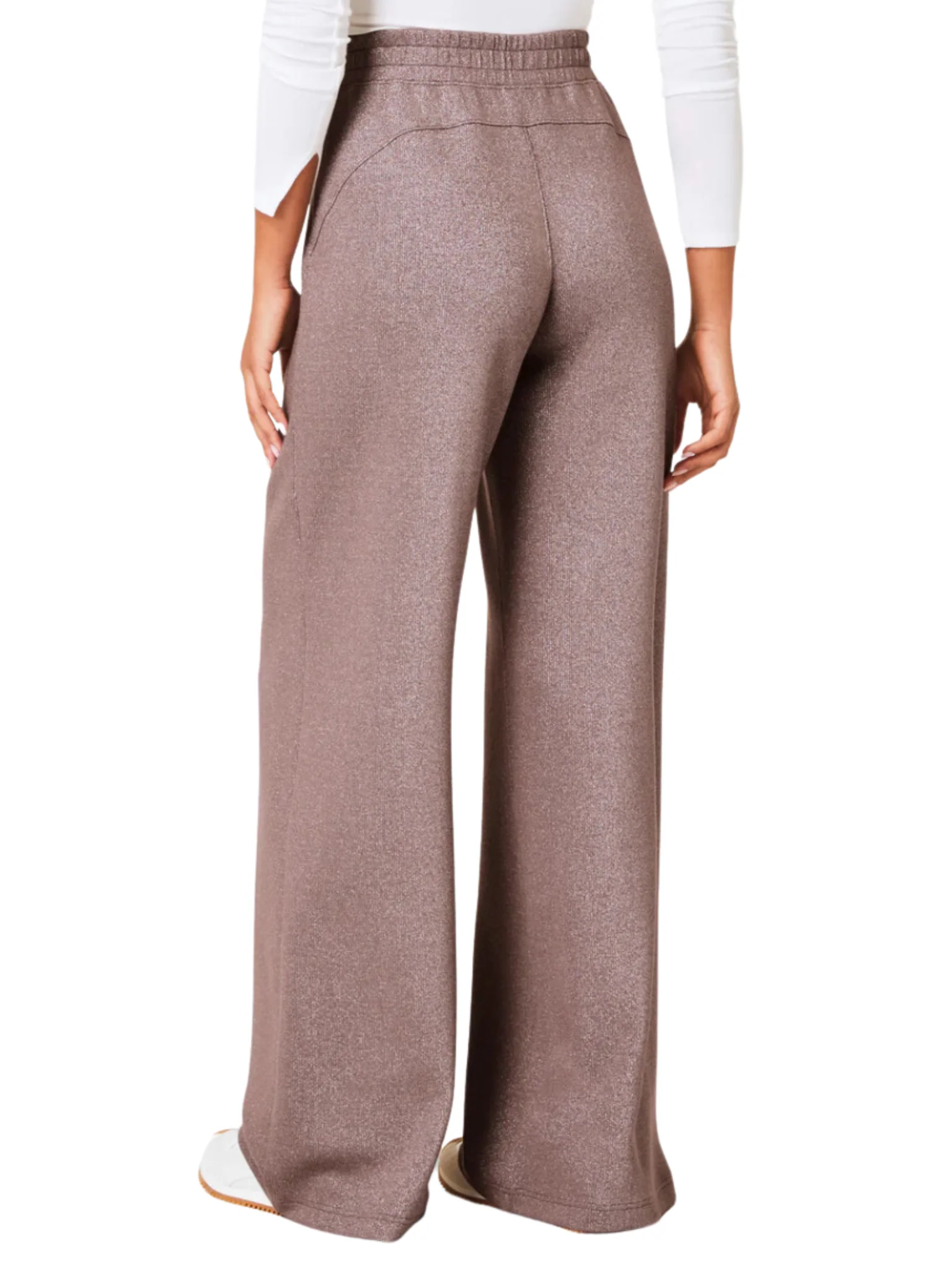 Spanx AirEssentials Shimmer Wide Leg Pants - Image 2