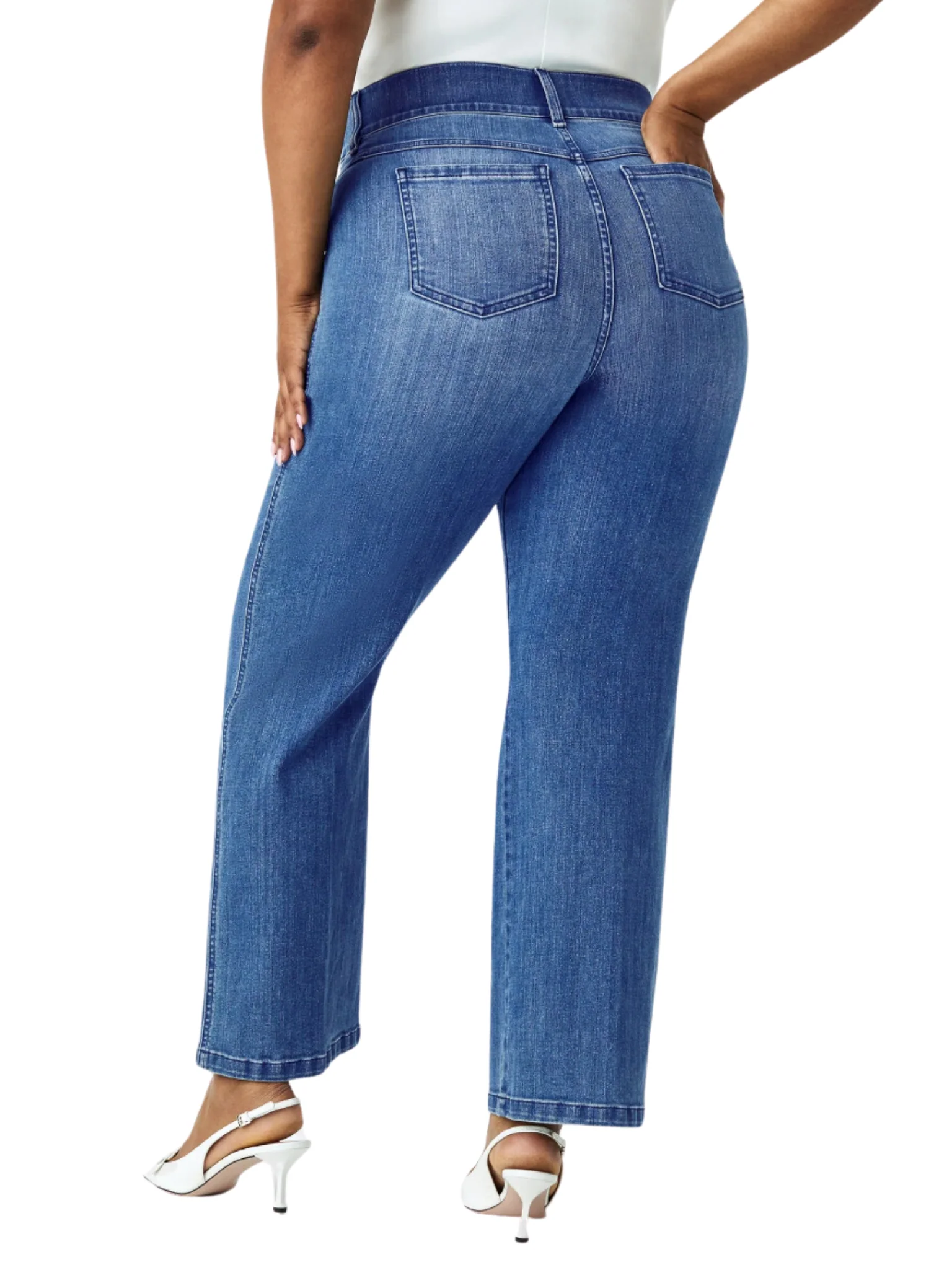 Spanx Kick Flare Jeans - Image 2