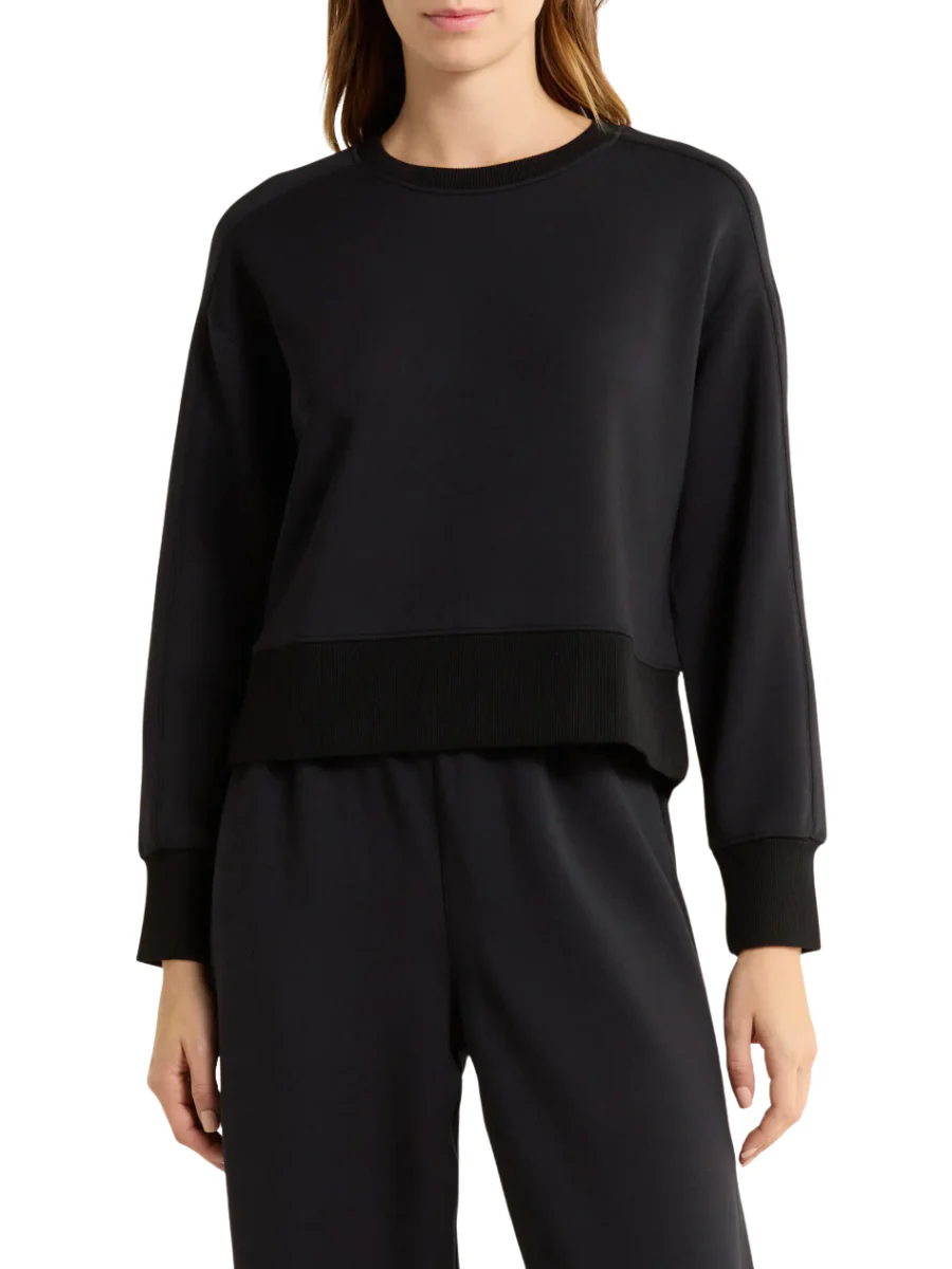 Spanx Luxe Crewneck Top - Image 2
