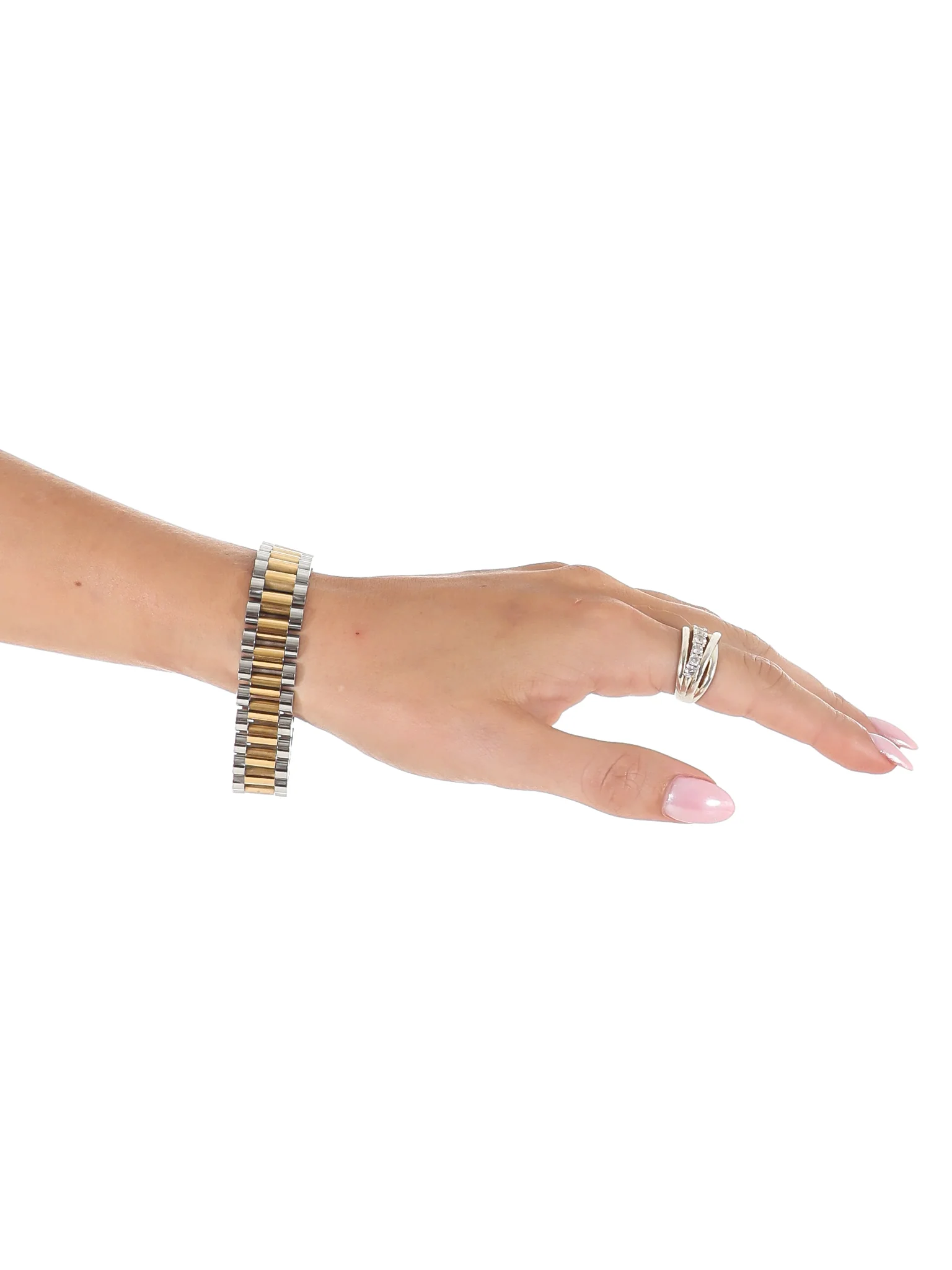 Stainless Steel Watch Band Bracelet - Image 11