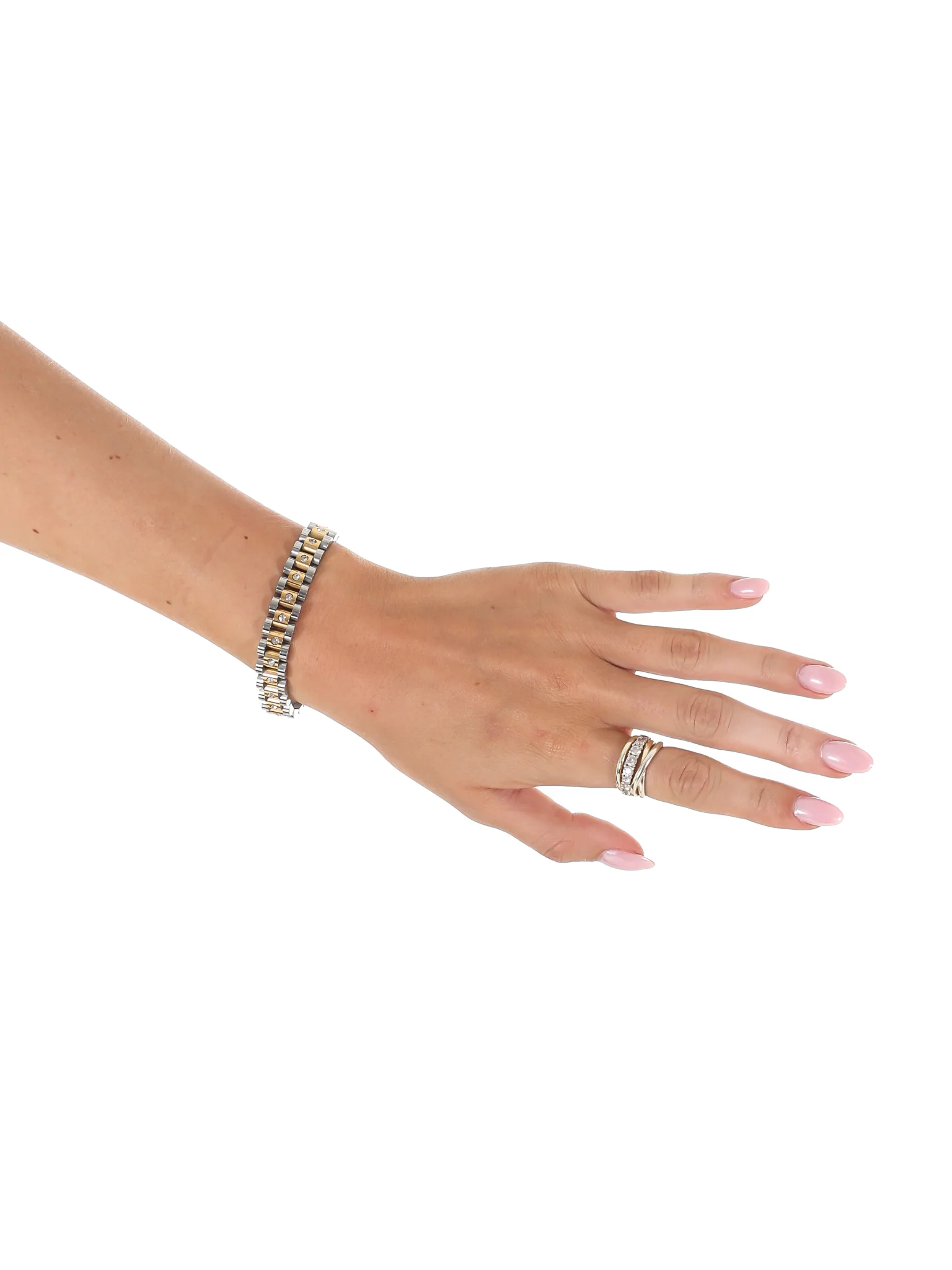 Stainless Steel Watch Band Bracelet - Image 2