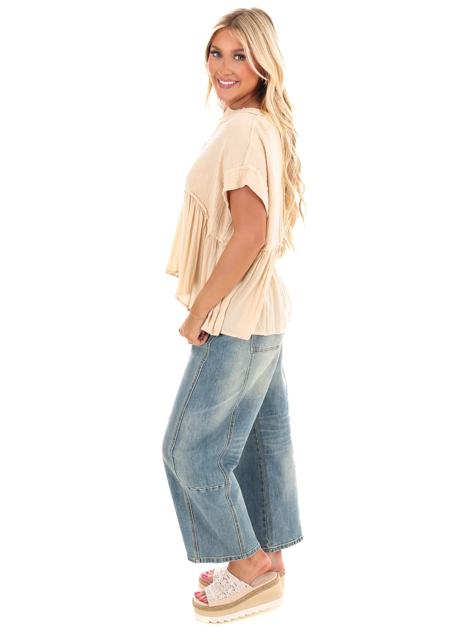 Stand by Me V-Neck Top - Image 23