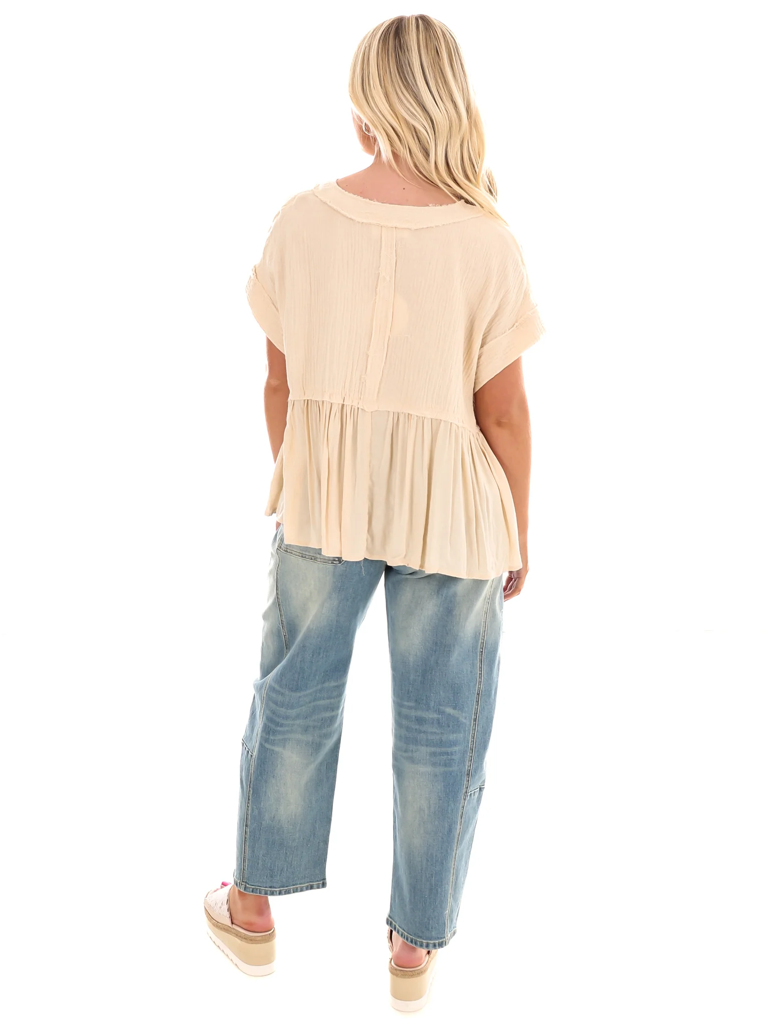 Stand by Me V-Neck Top - Image 24