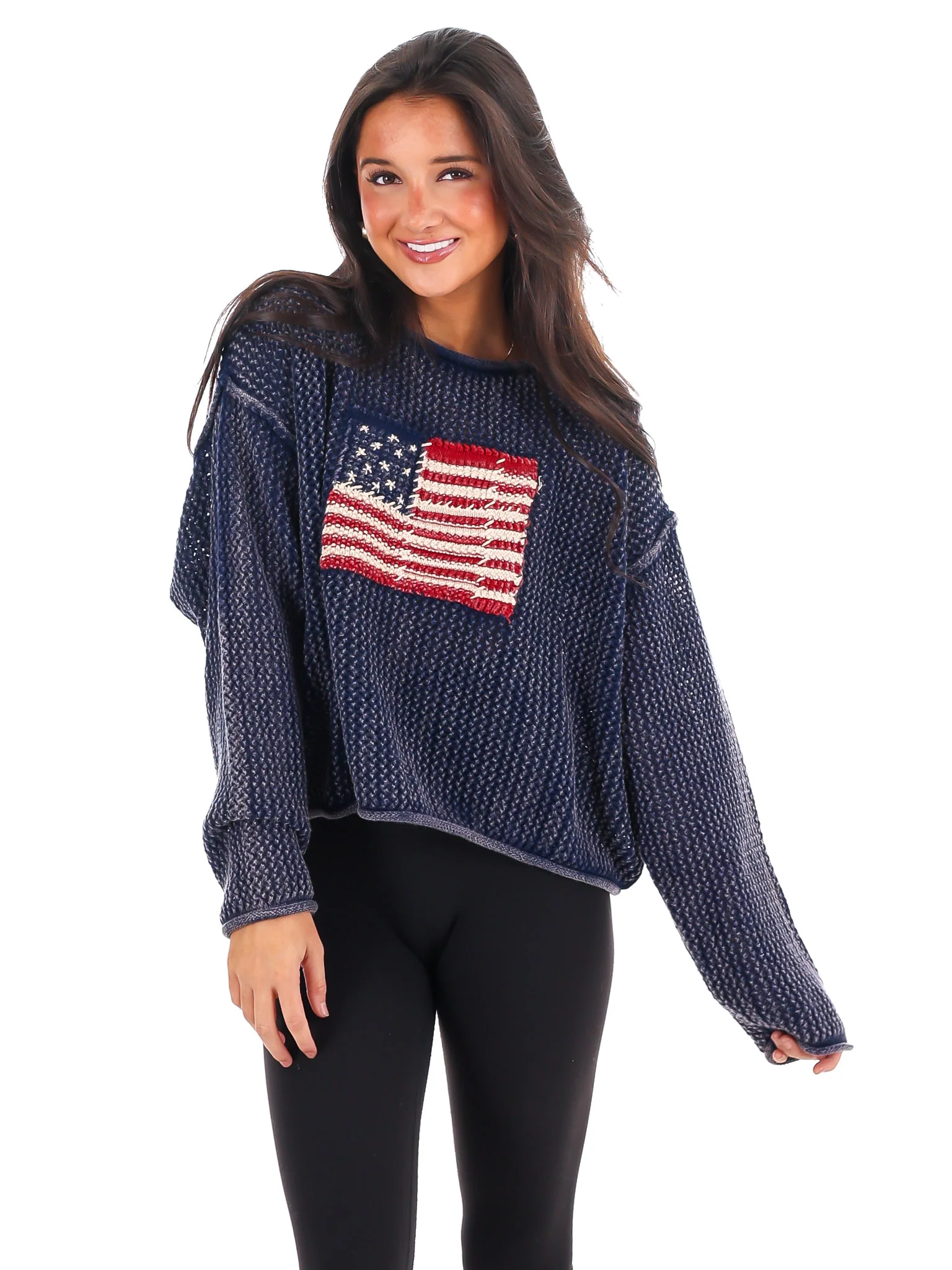 Stars & Threads Flag Sweater - Image 5