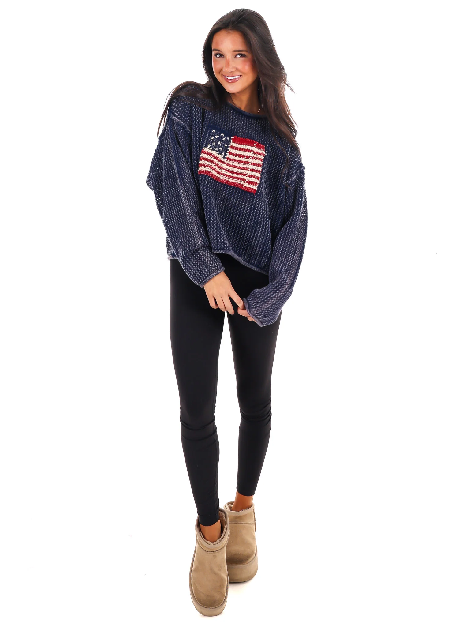 Stars & Threads Flag Sweater - Image 6