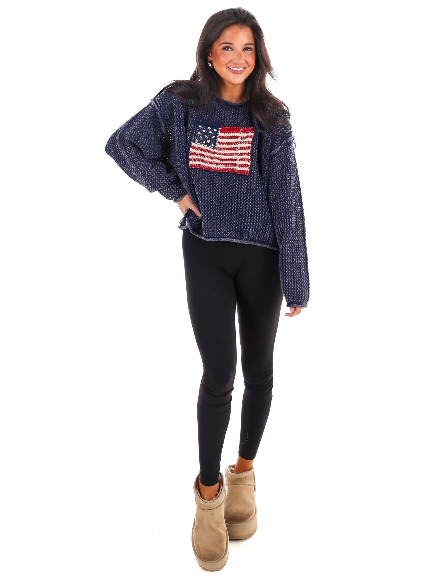 Stars & Threads Flag Sweater - Image 7