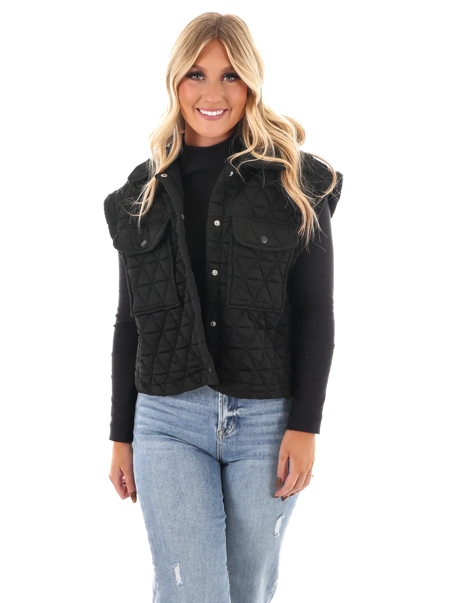 Stitch & Style Knit Vest - Image 10