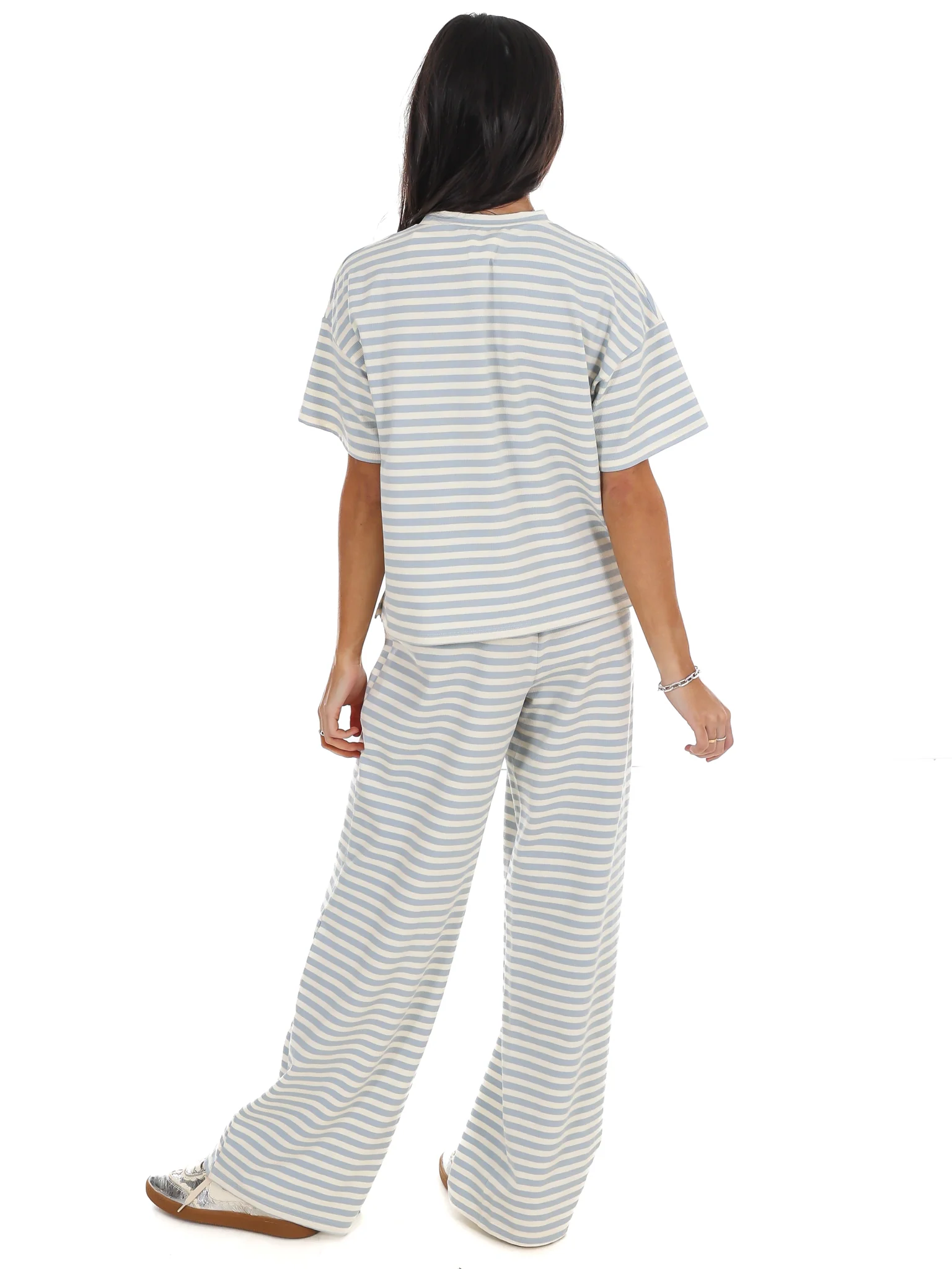 Straight Line Stripe Two Piece Set - Image 16