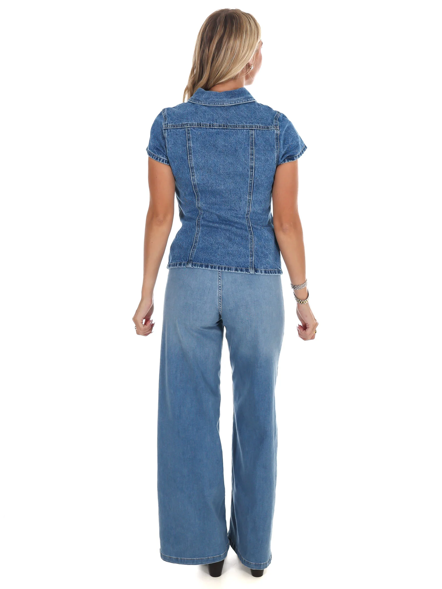 Streetlight Denim Top - Image 7