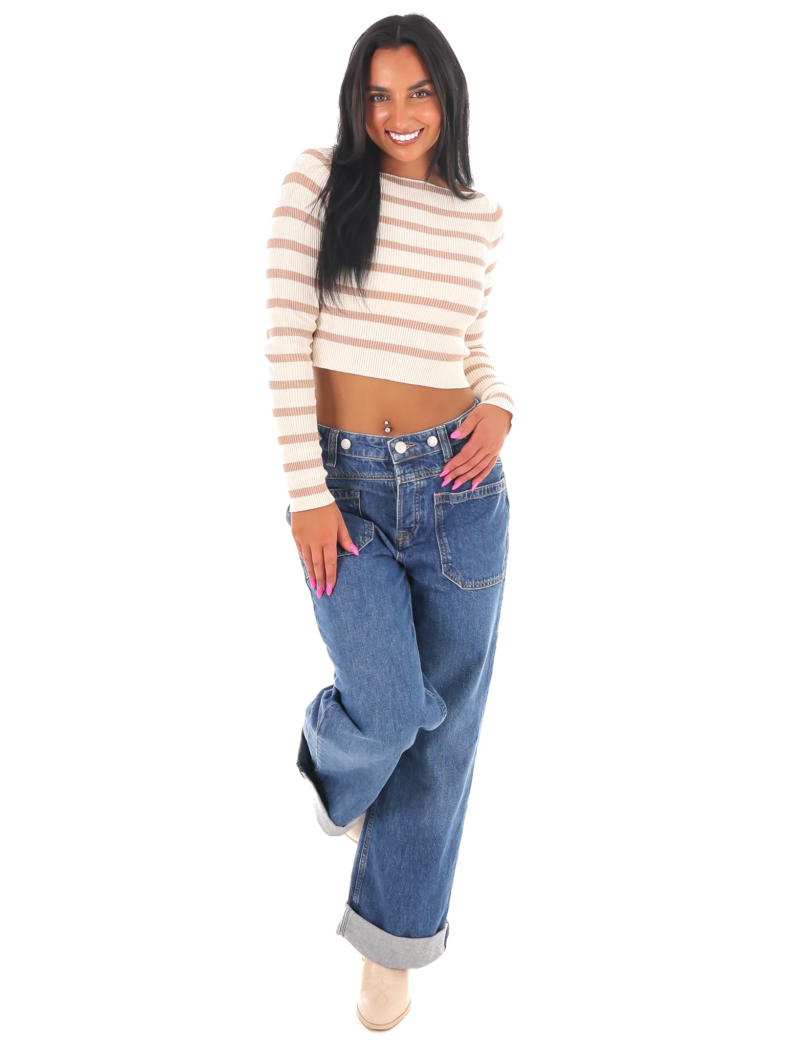 Stripes in Style Top - Image 6