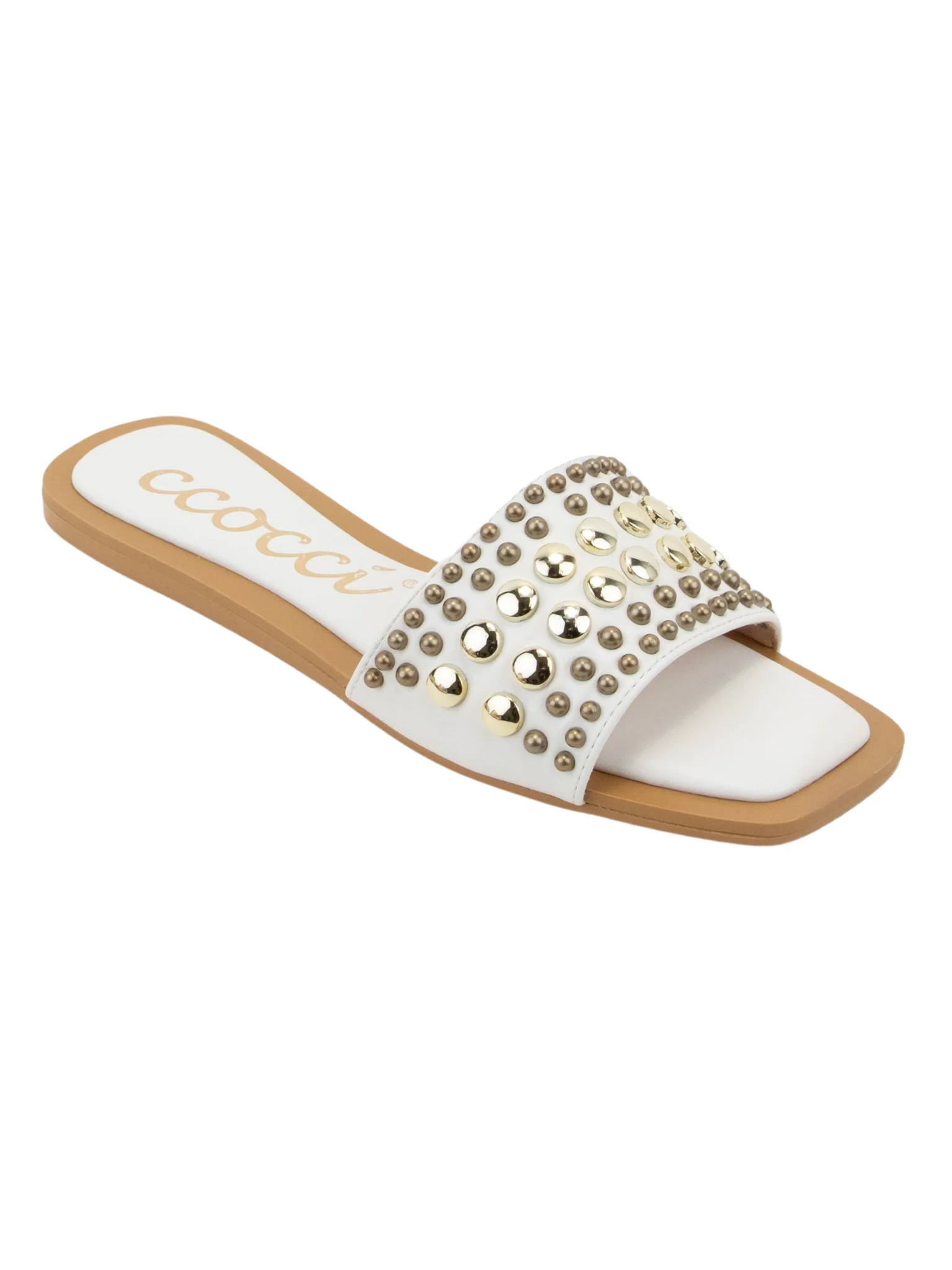 Studded Square Toe Sandal - Image 3