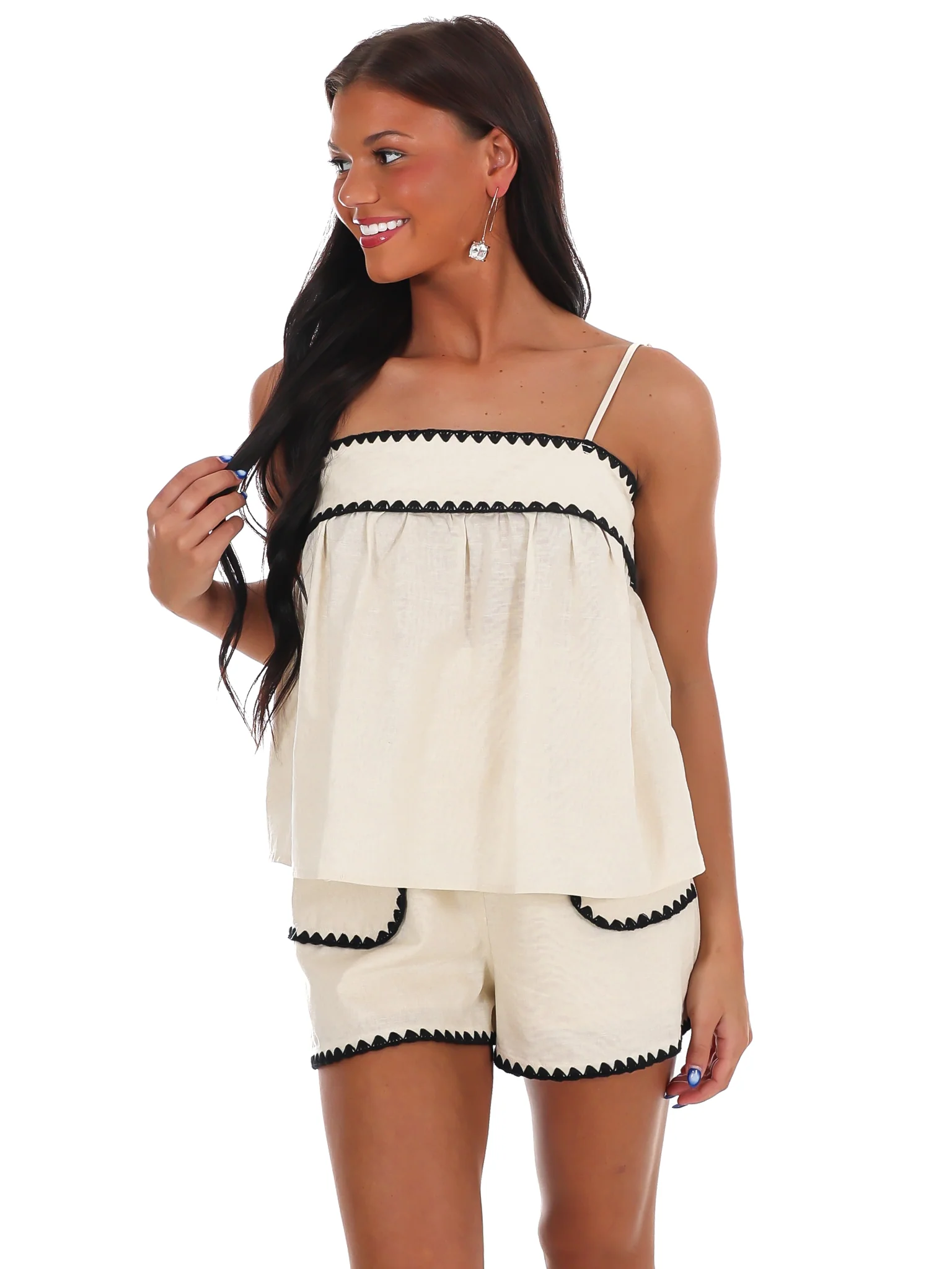 Summer Contrast Two Piece Set - Image 3