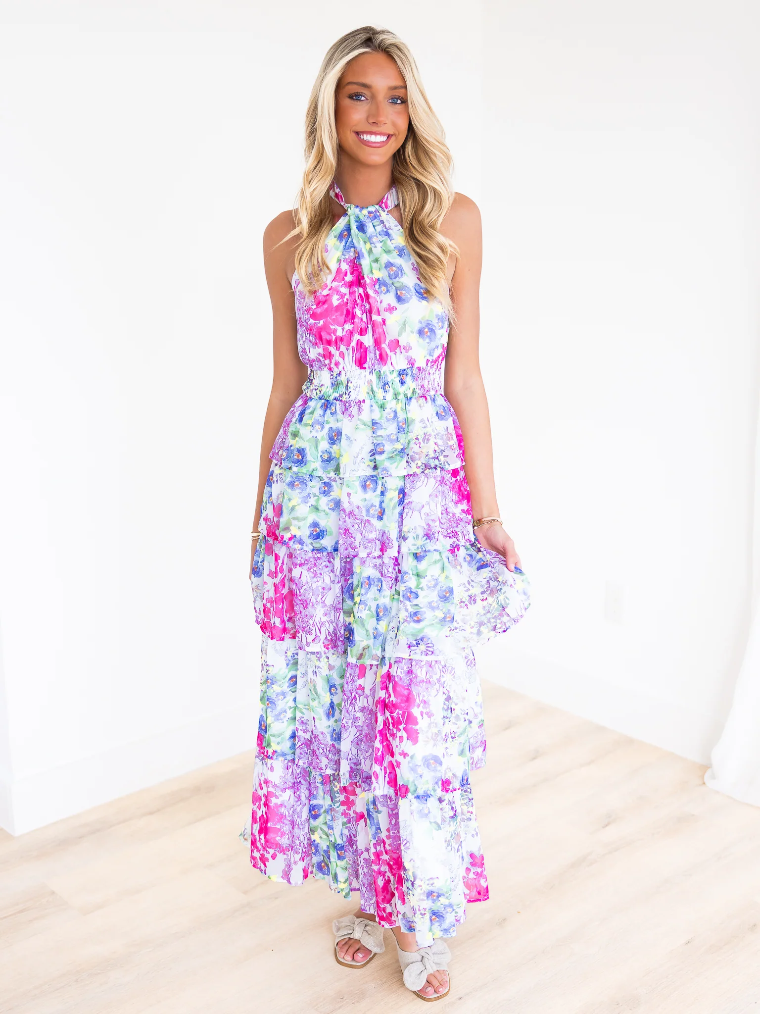 Sunday Best Floral Maxi Dress - Image 3
