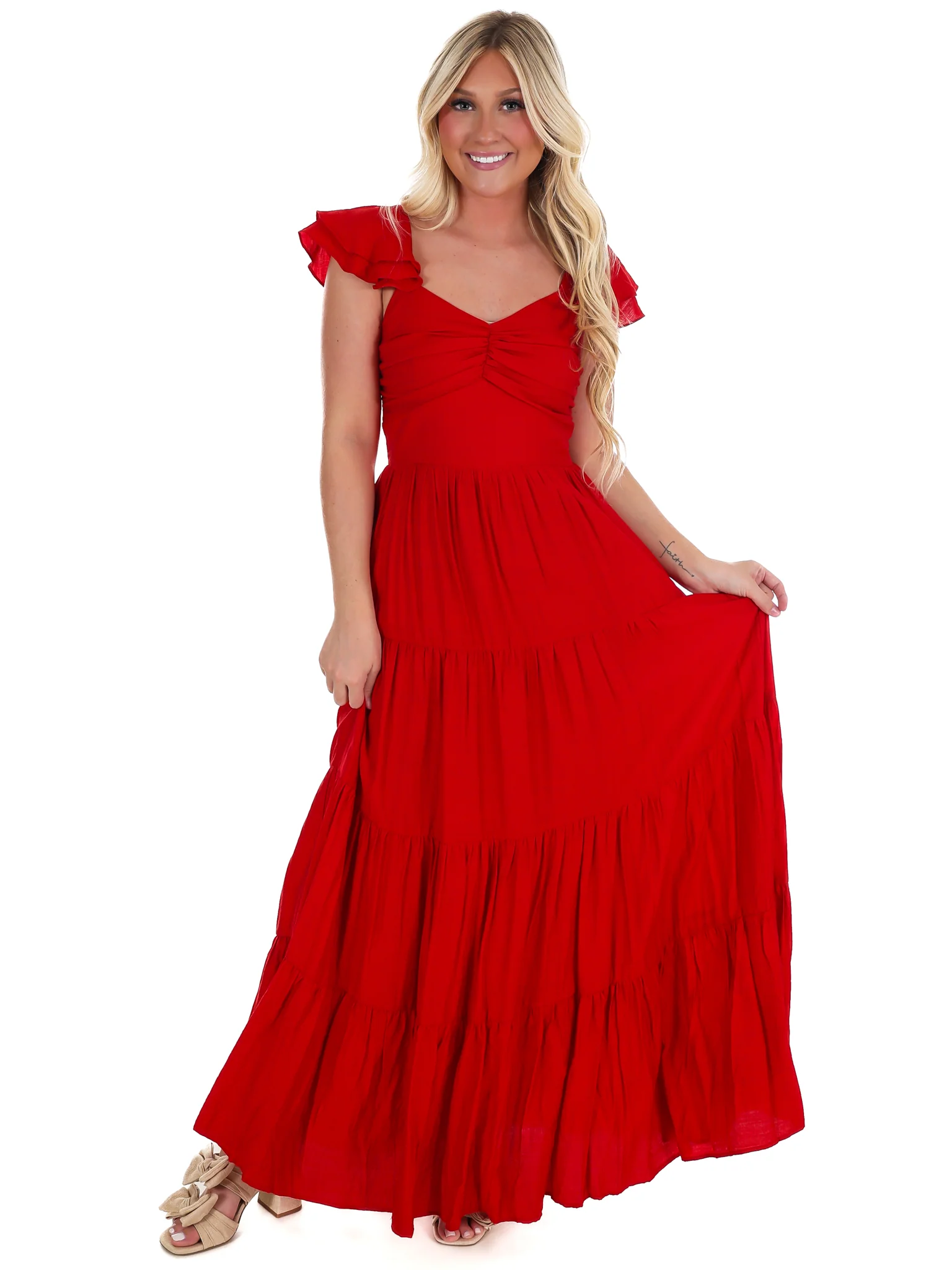 Sunset Sway Maxi Dress - Image 3