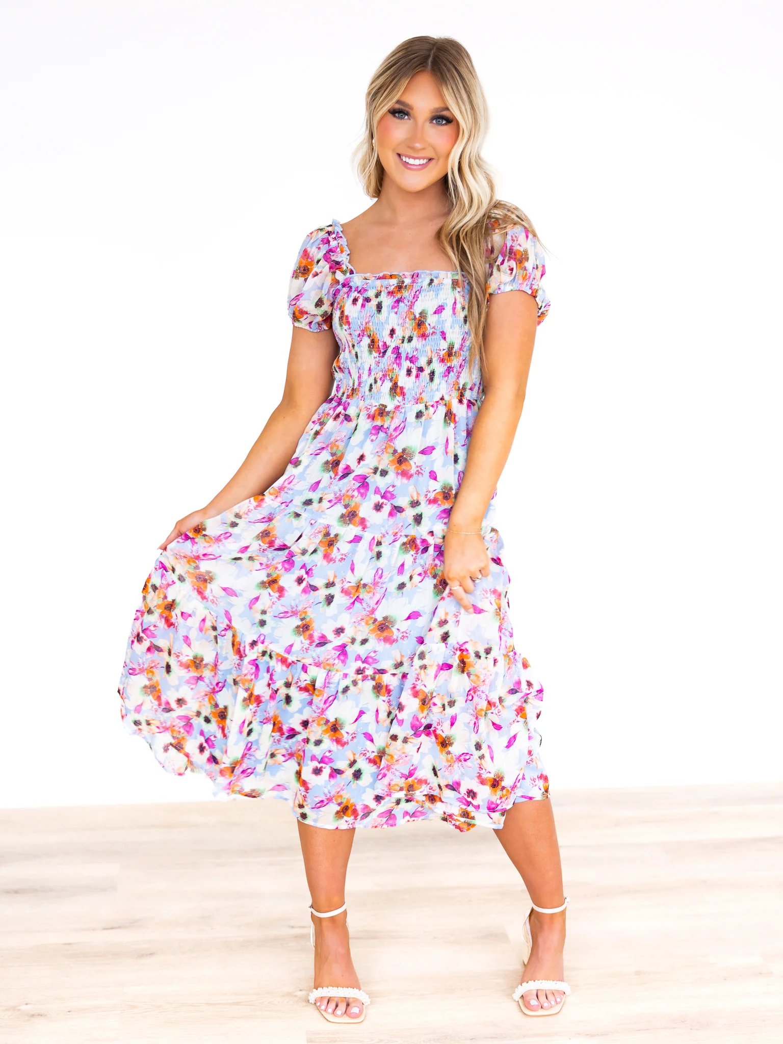Sunshine Floral Maxi Dress - Image 5