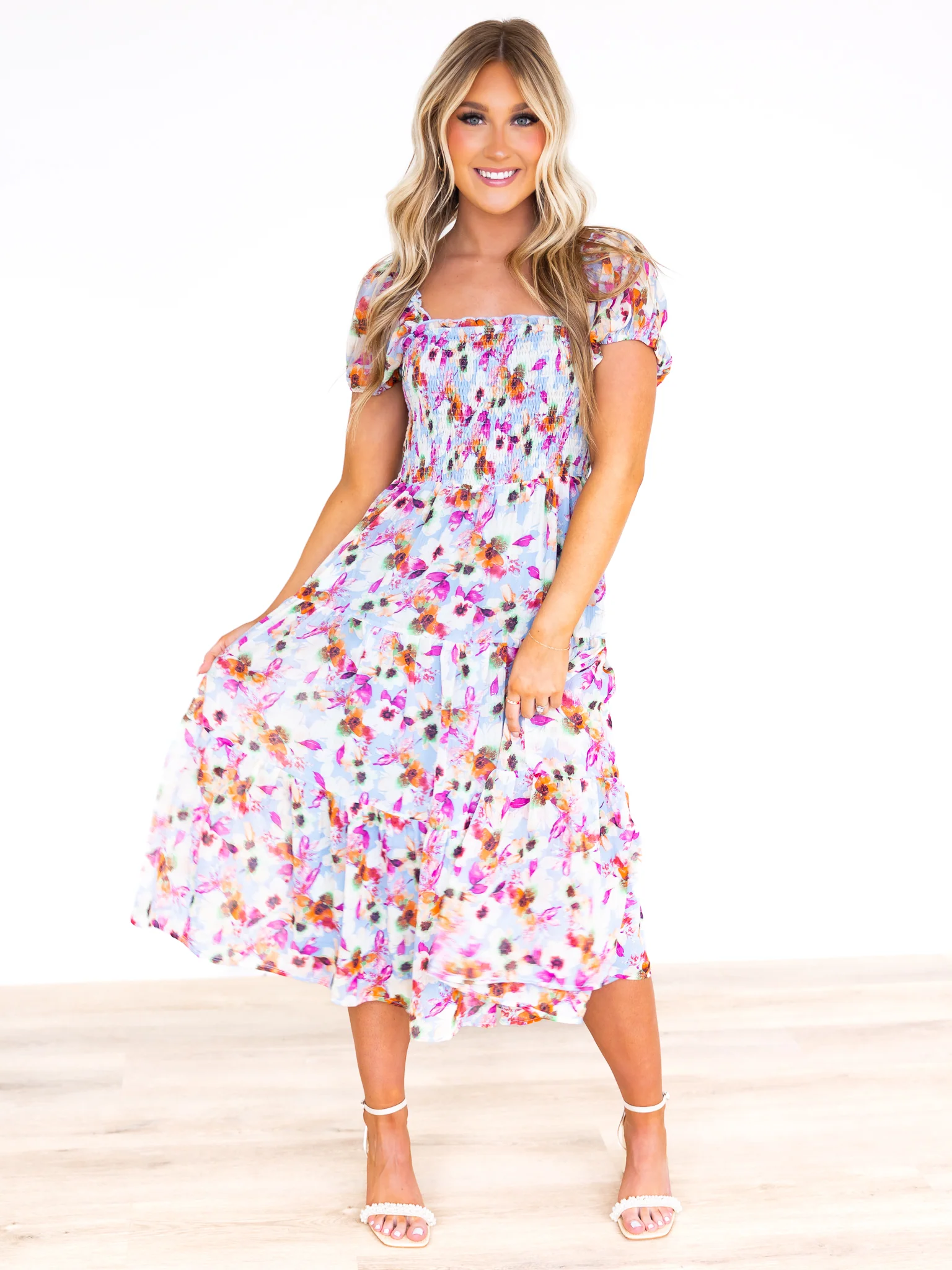 Sunshine Floral Maxi Dress - Image 7