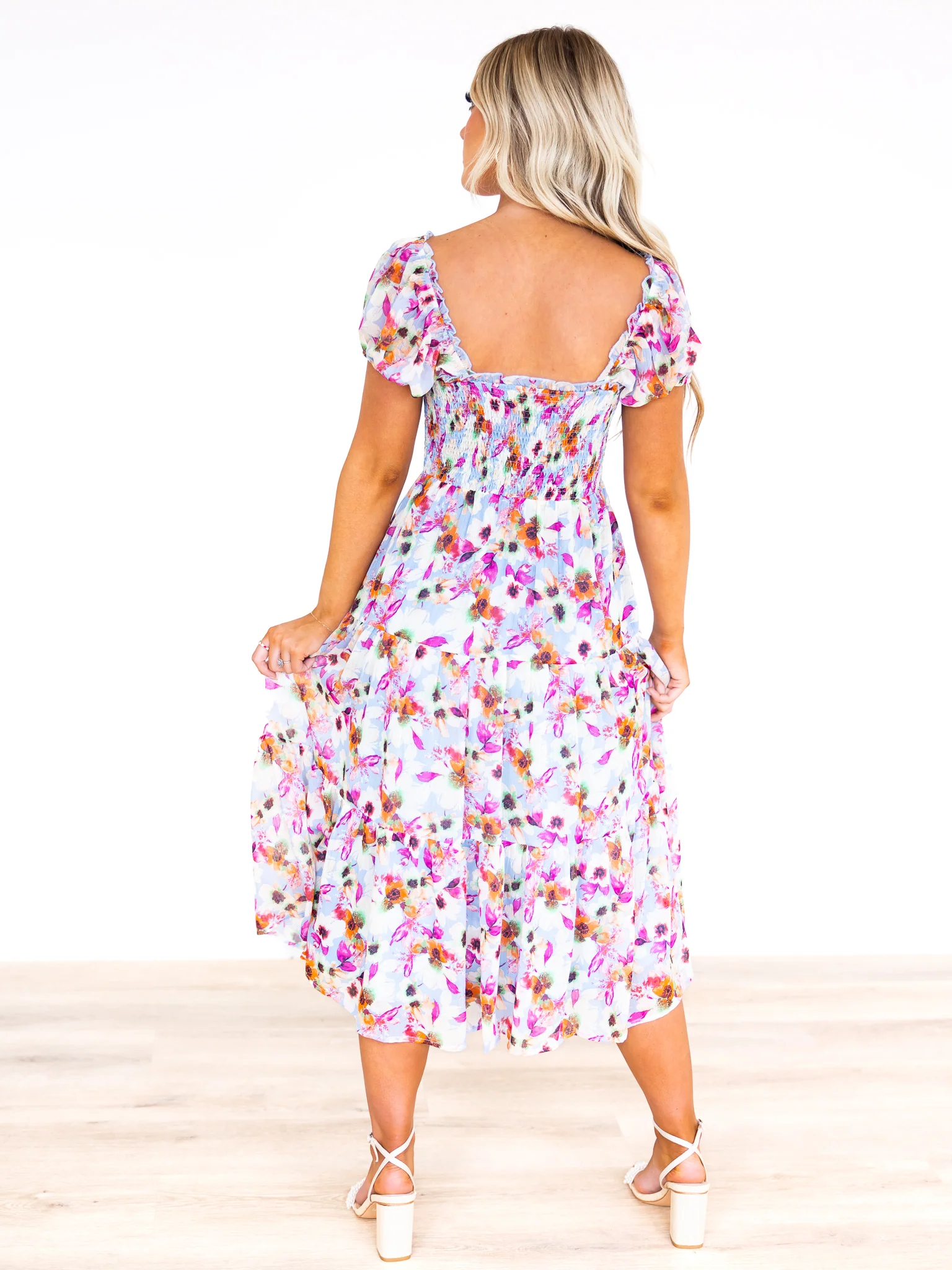 Sunshine Floral Maxi Dress - Image 9