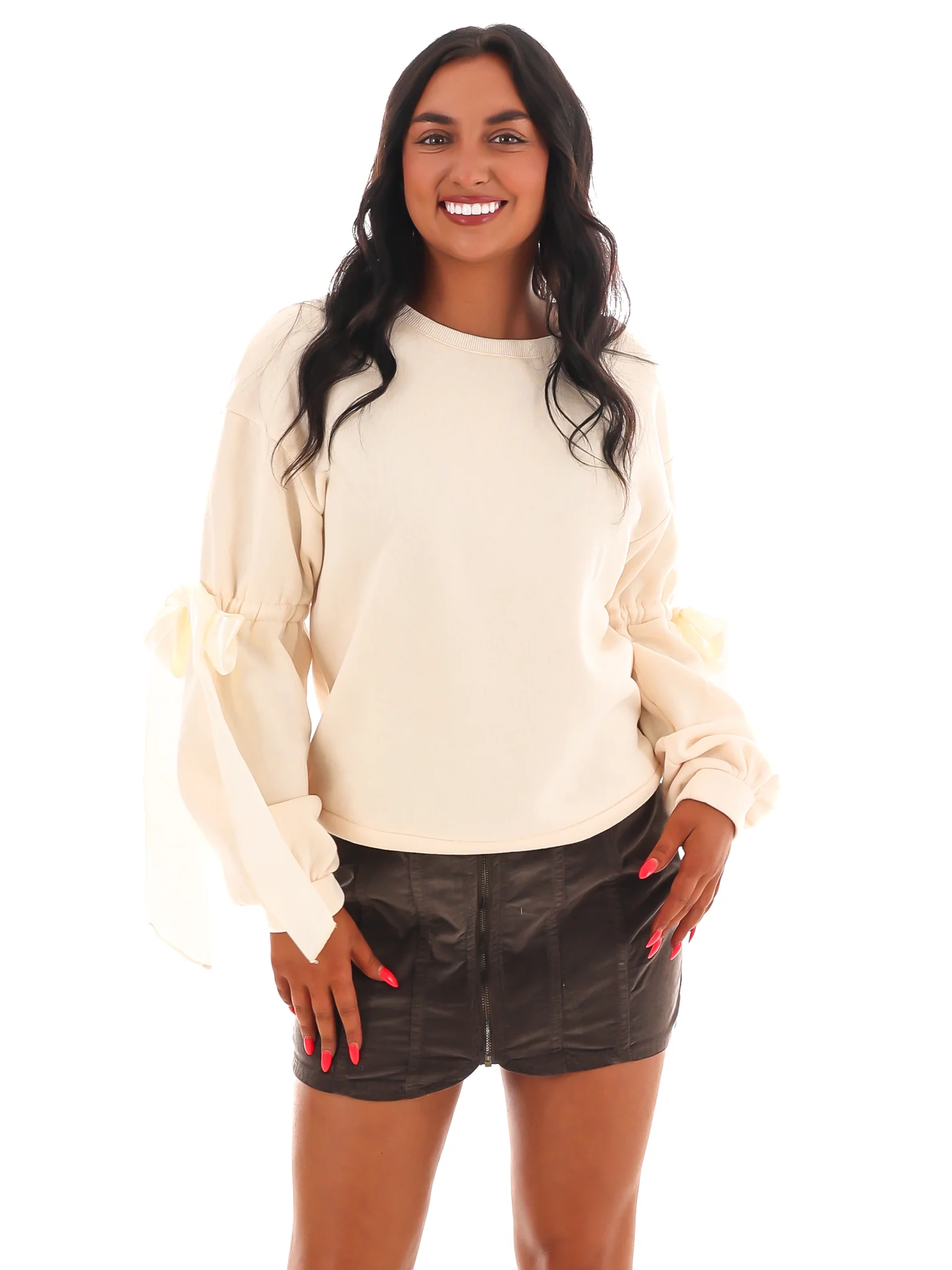 Sweet Bow Sweatshirt - Image 5