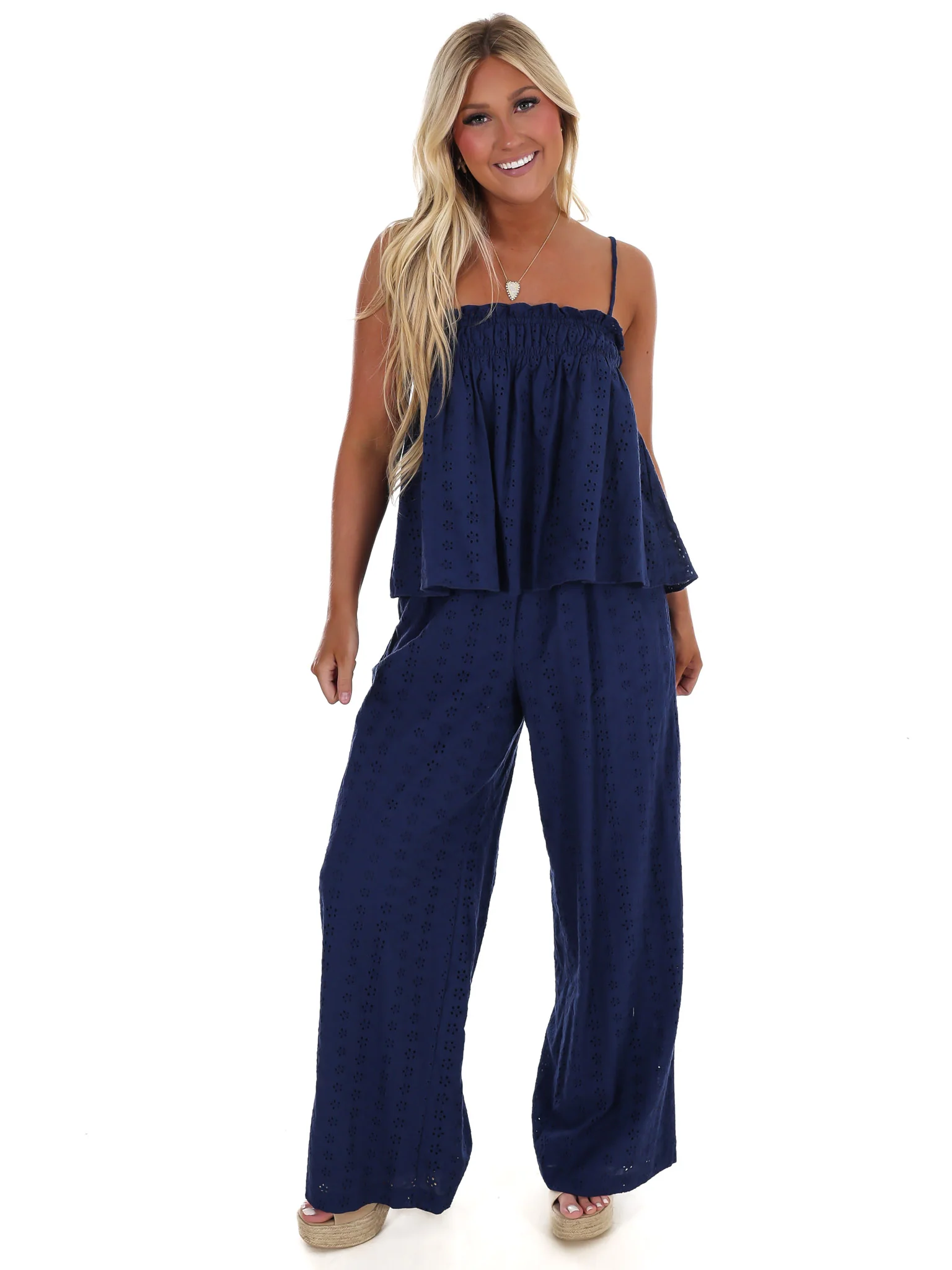 Sweet Escape Eyelet Two Piece Set - Image 10