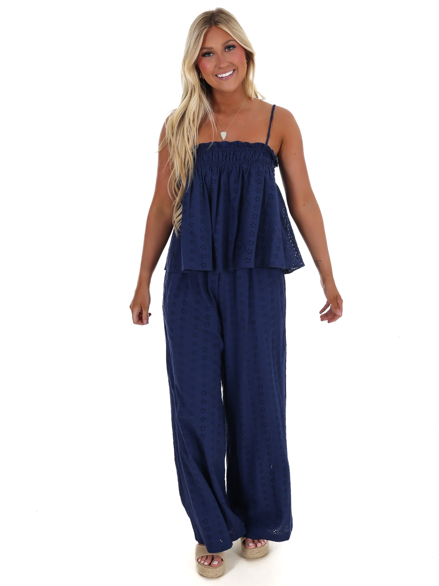 Sweet Escape Eyelet Two Piece Set - Image 11